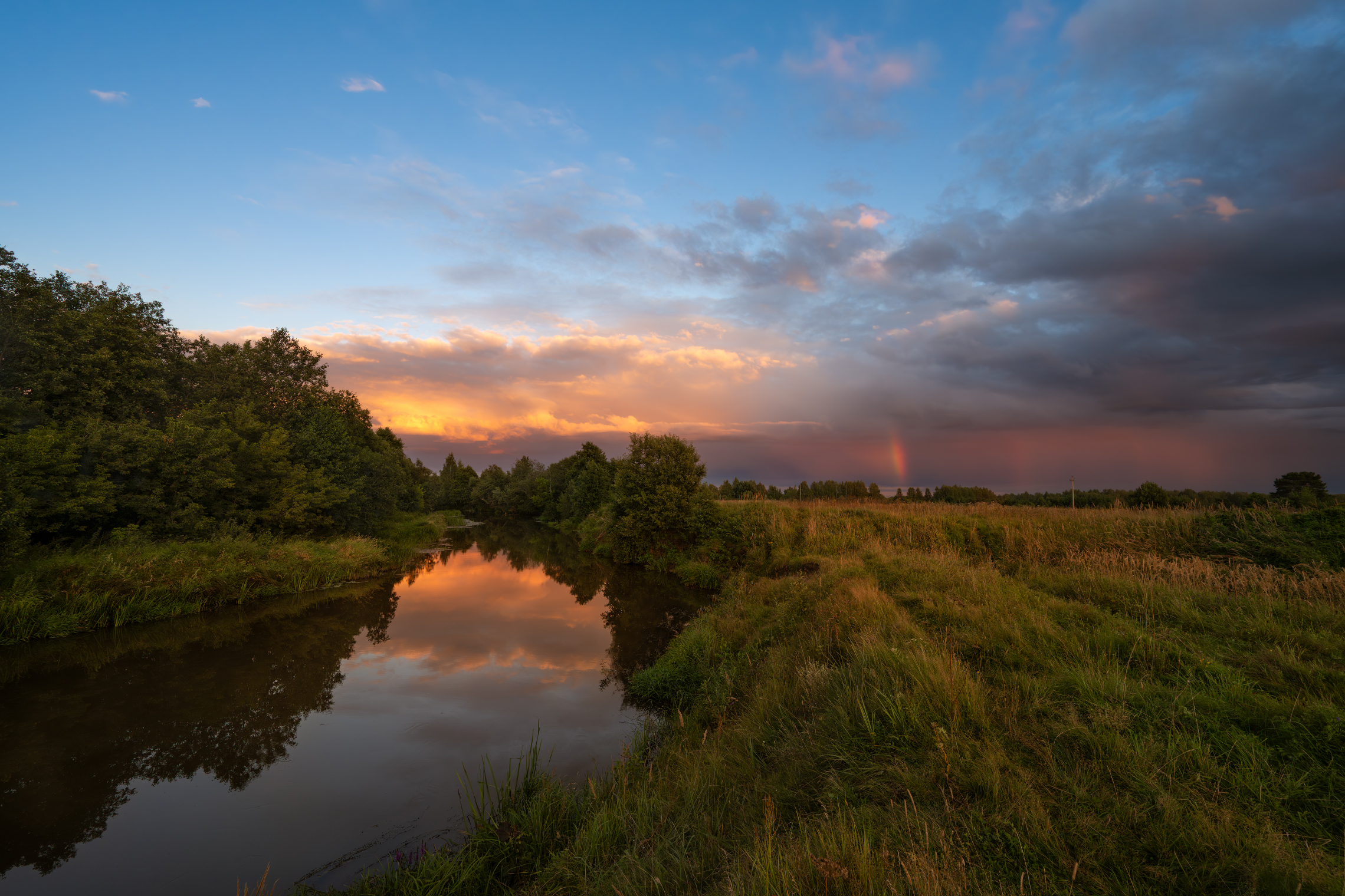 летним вечером