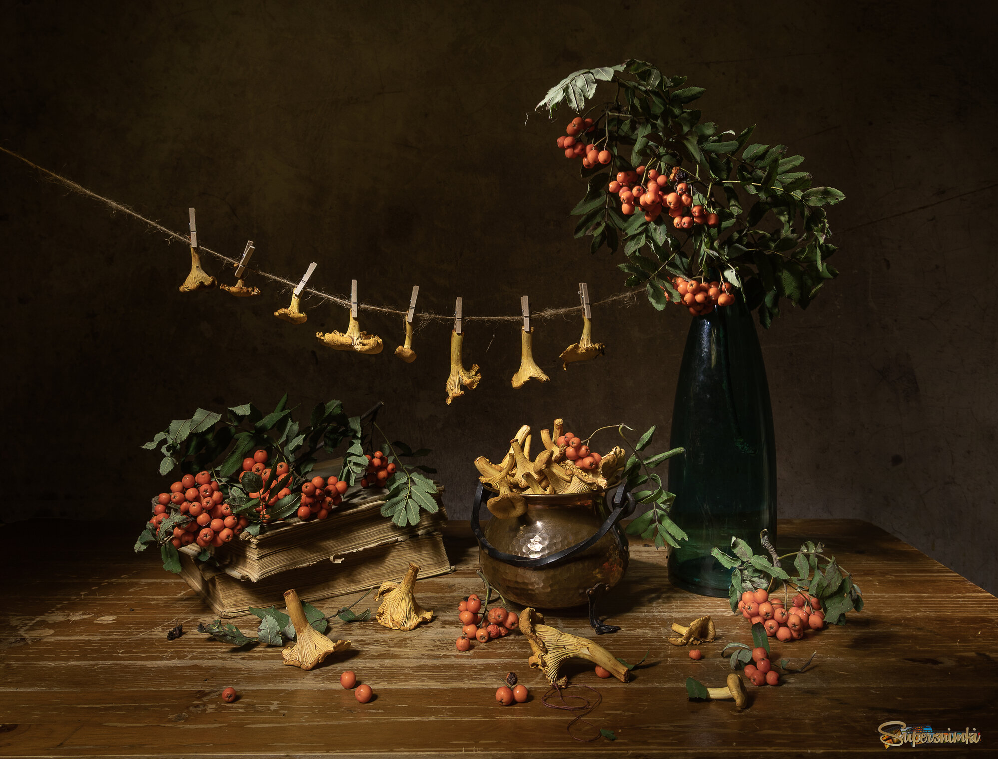 Время сушить лисички...