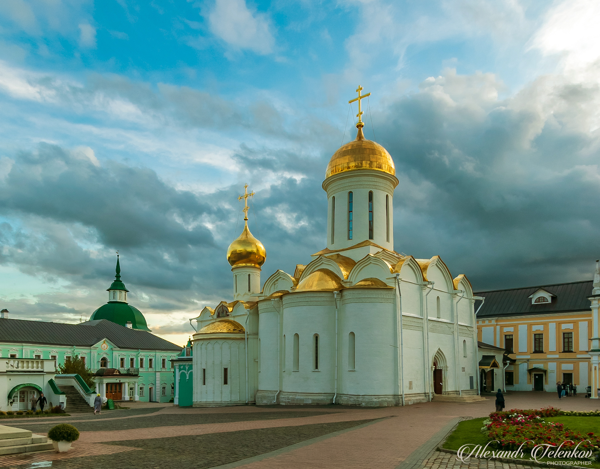 Собор Троицы Живоначальной в Свято-Троицкой Сергиевой Лавре.