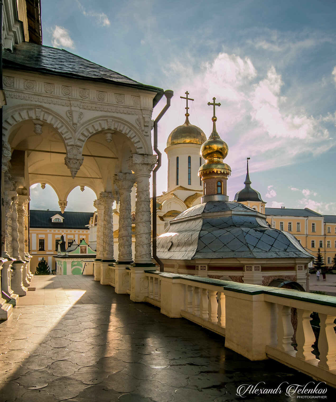 В Троице - Сергиевой лавре.