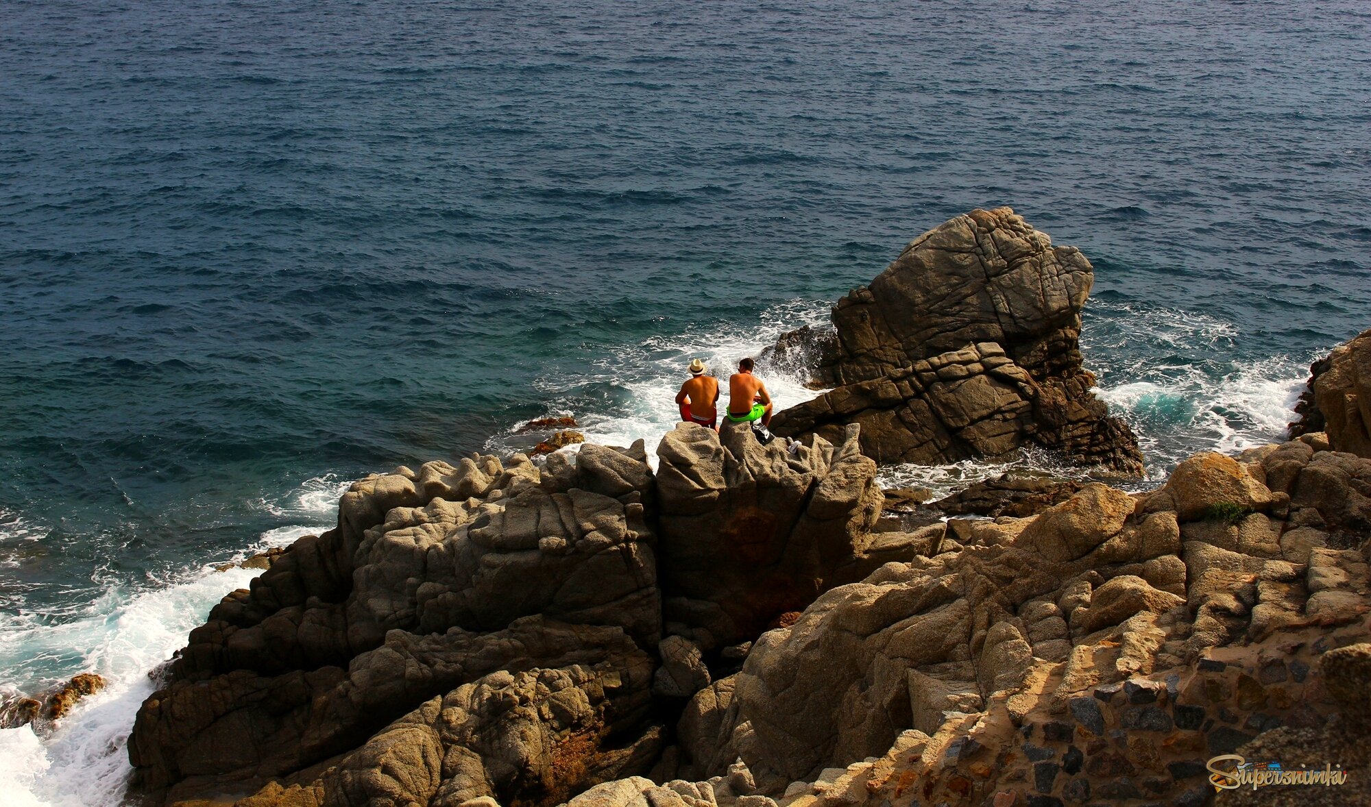 Друзья и море