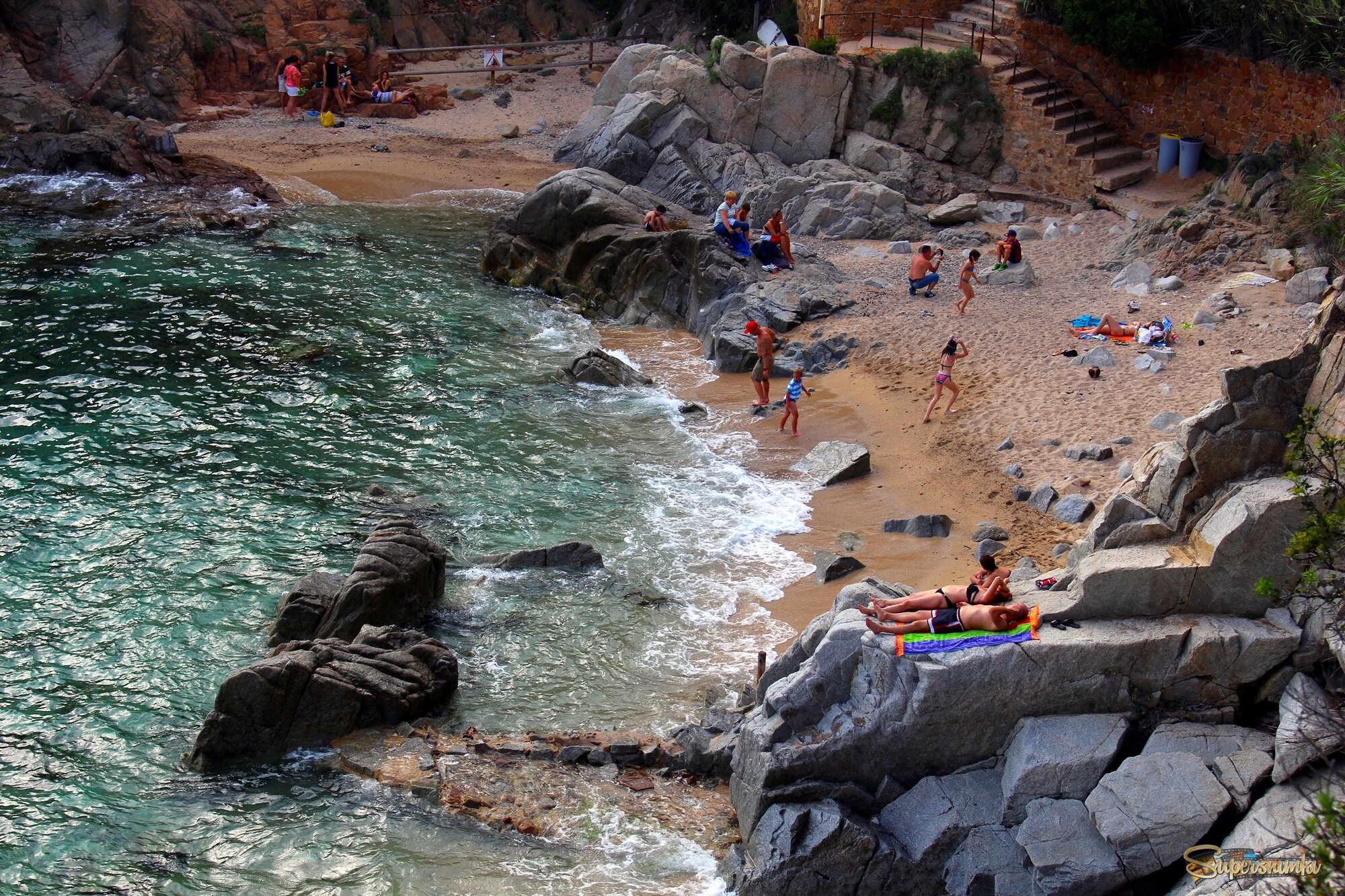 Маленький пляж