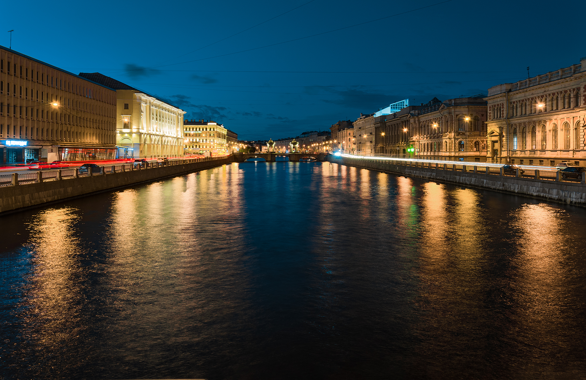 Ночная Фонтанка