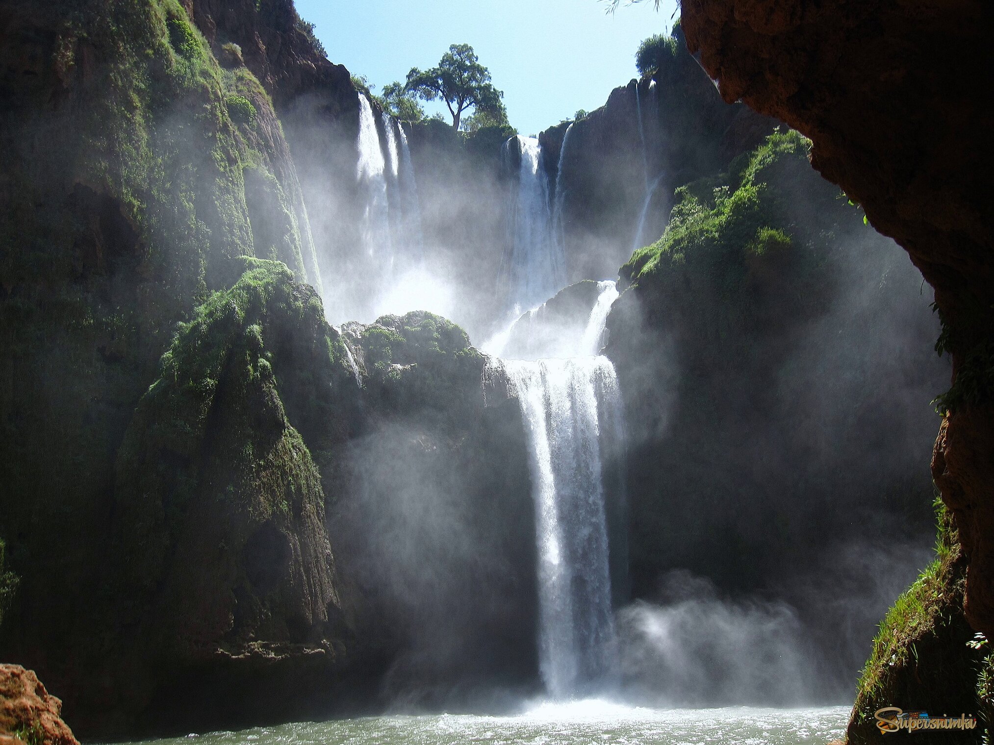 Водопад Узуд, Марокко.