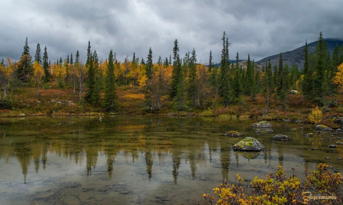 Облачным утром......