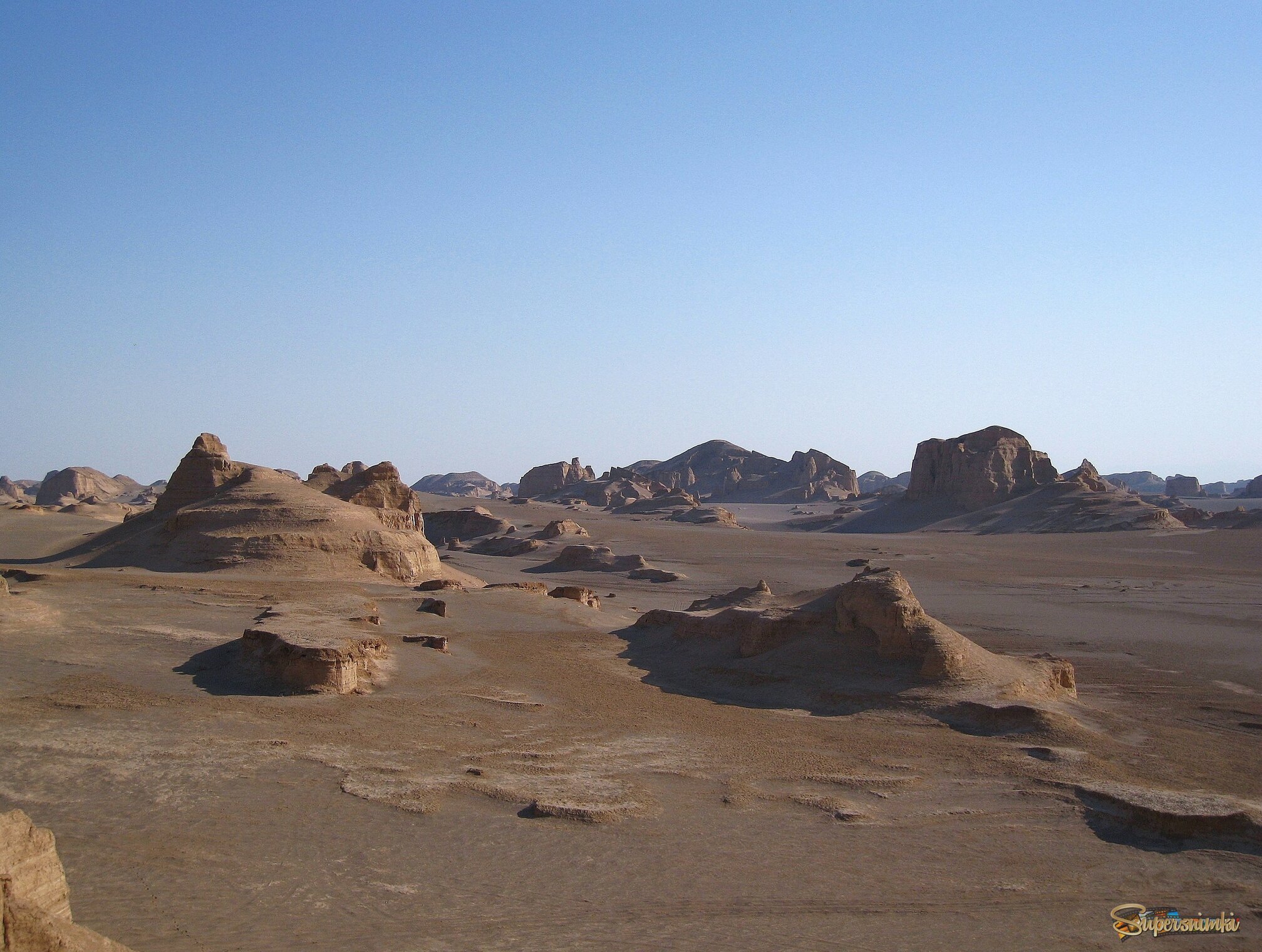 В иранской пустыне Калют.