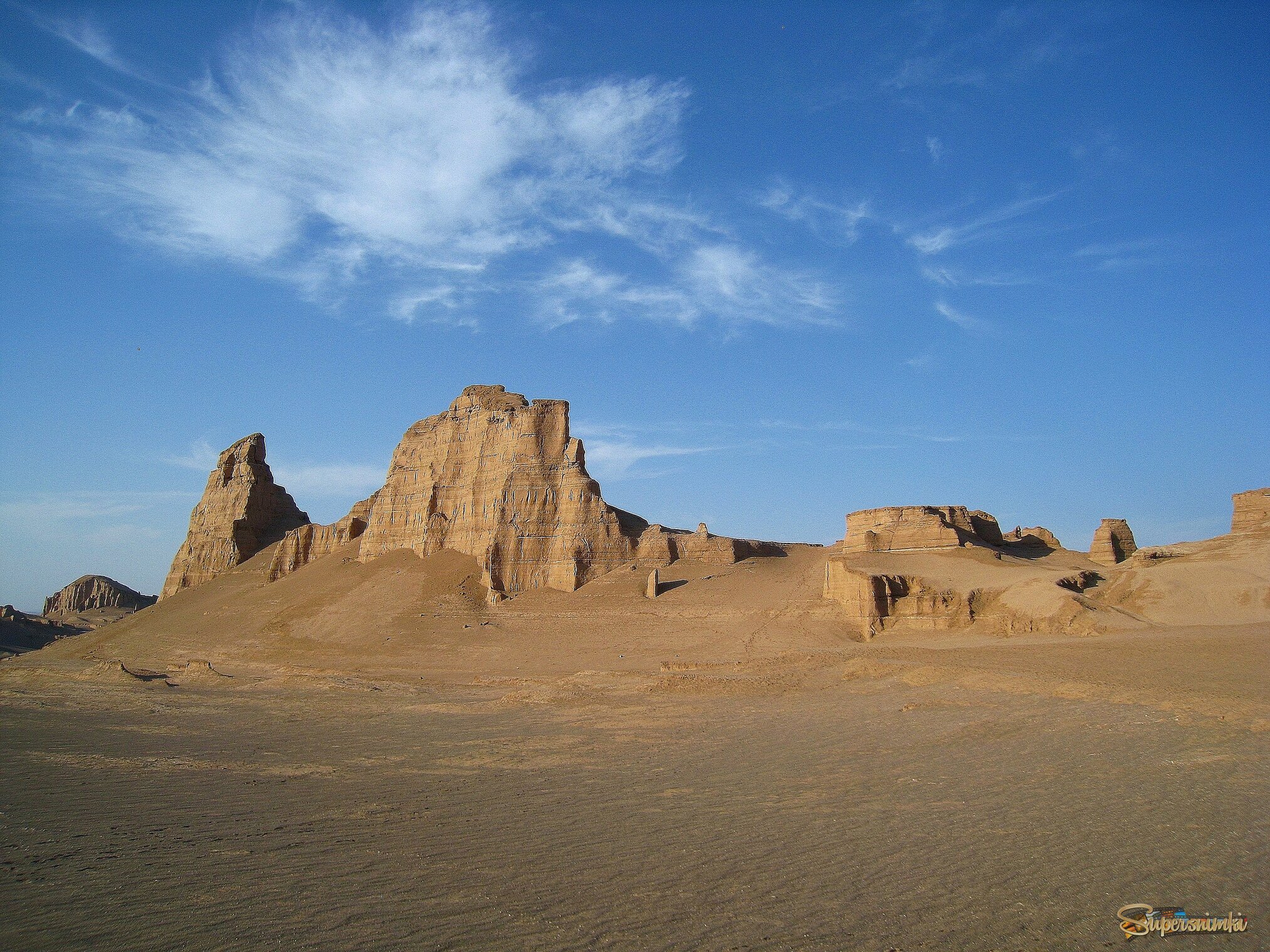 Живописный кусочек иранской пустыни Калют.