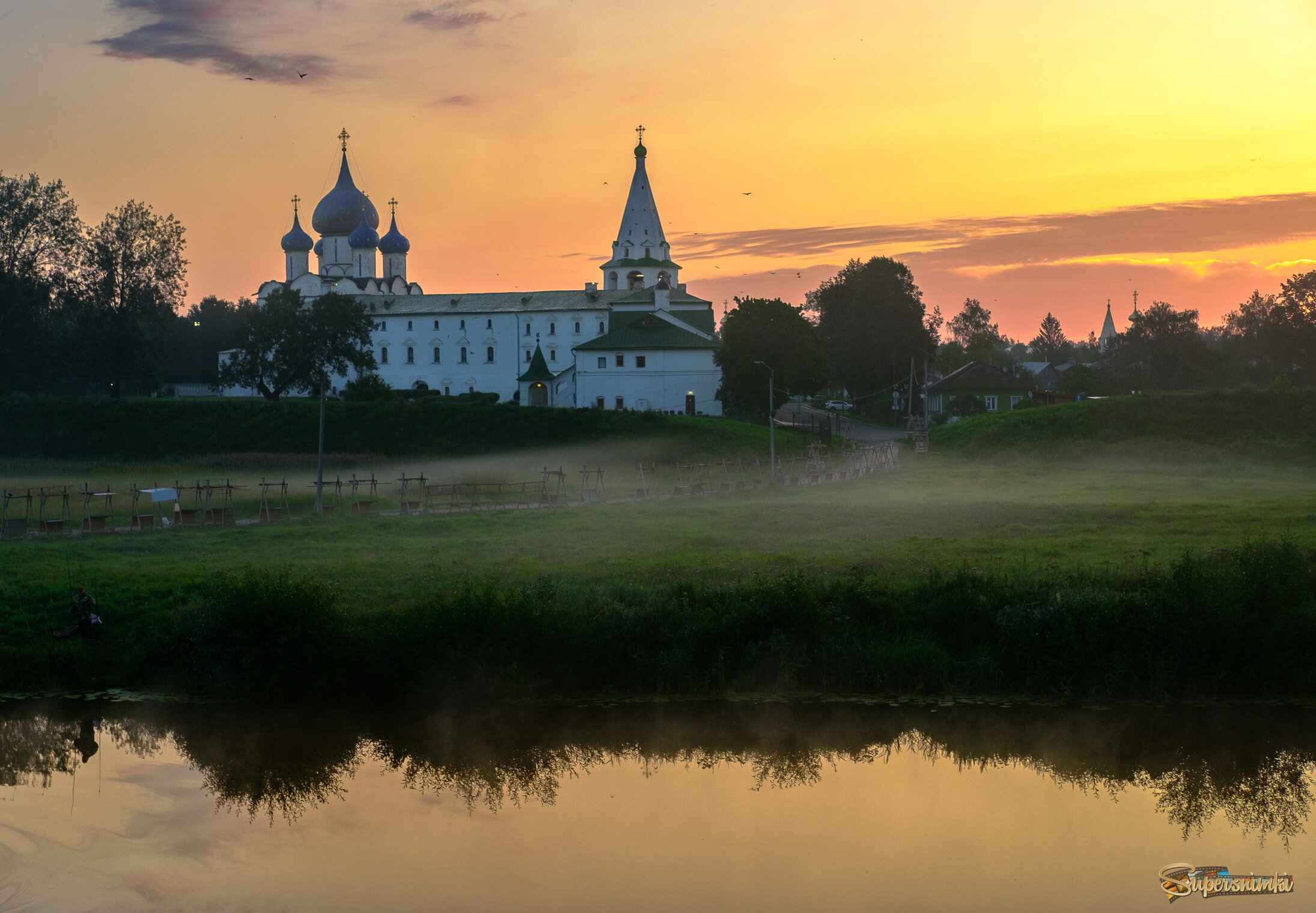 Тихое утро в Суздале