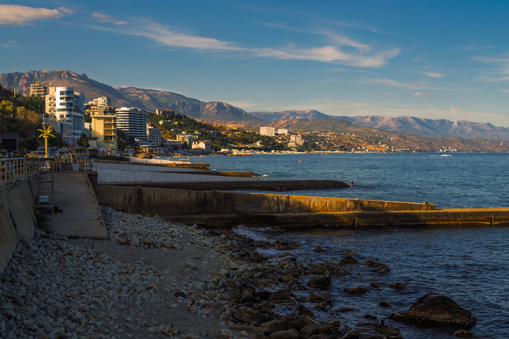 Вечерний берег.