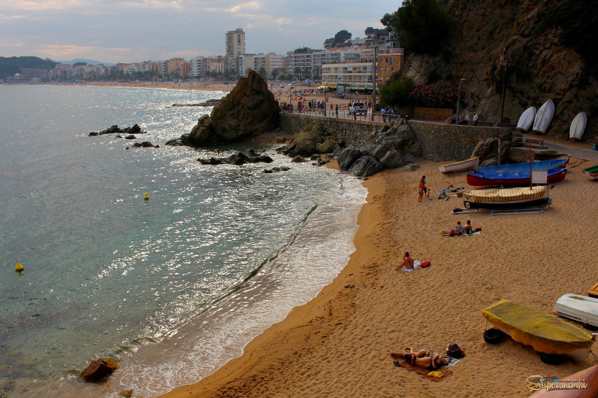 Вечерний пляж