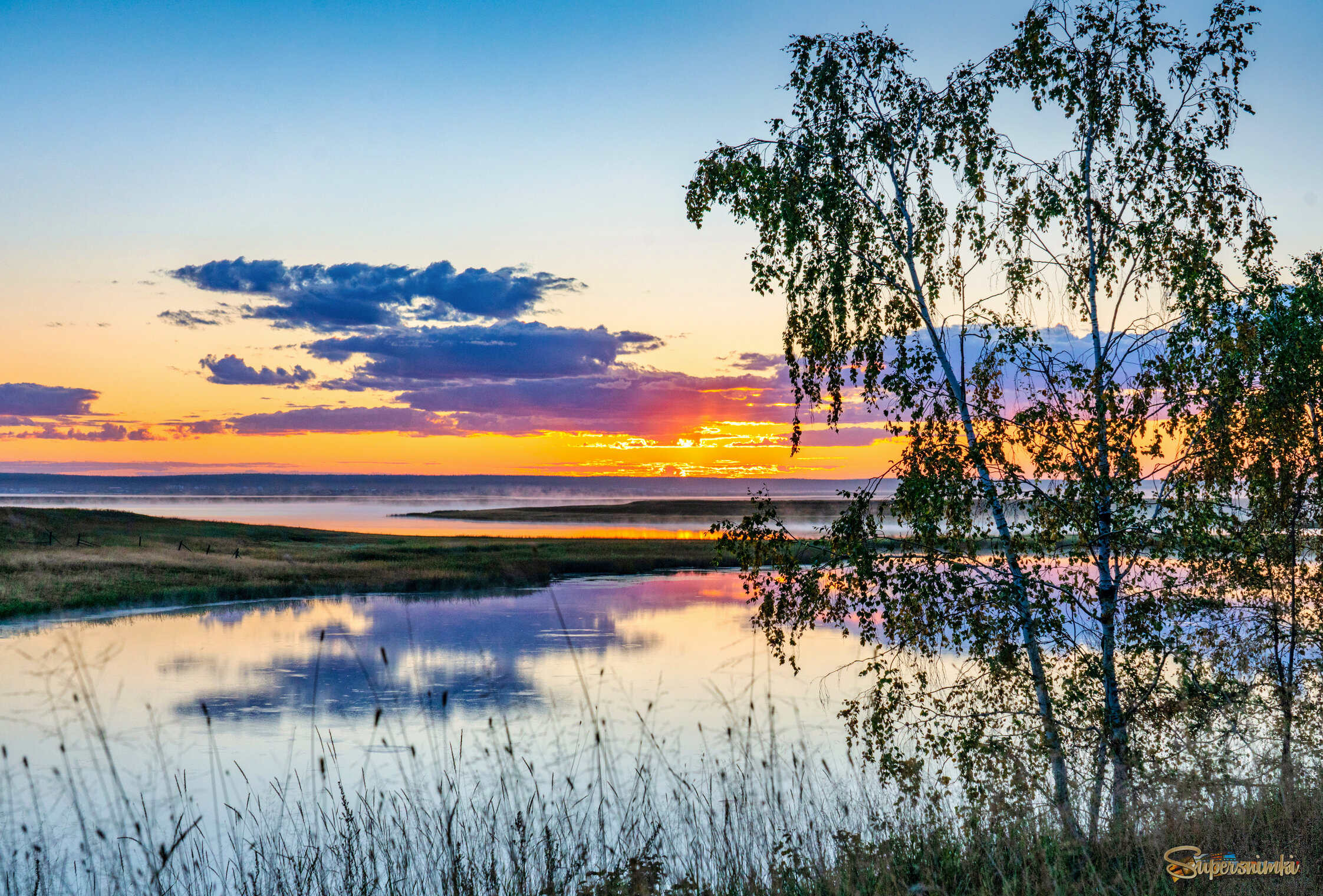 Тихое утро августа