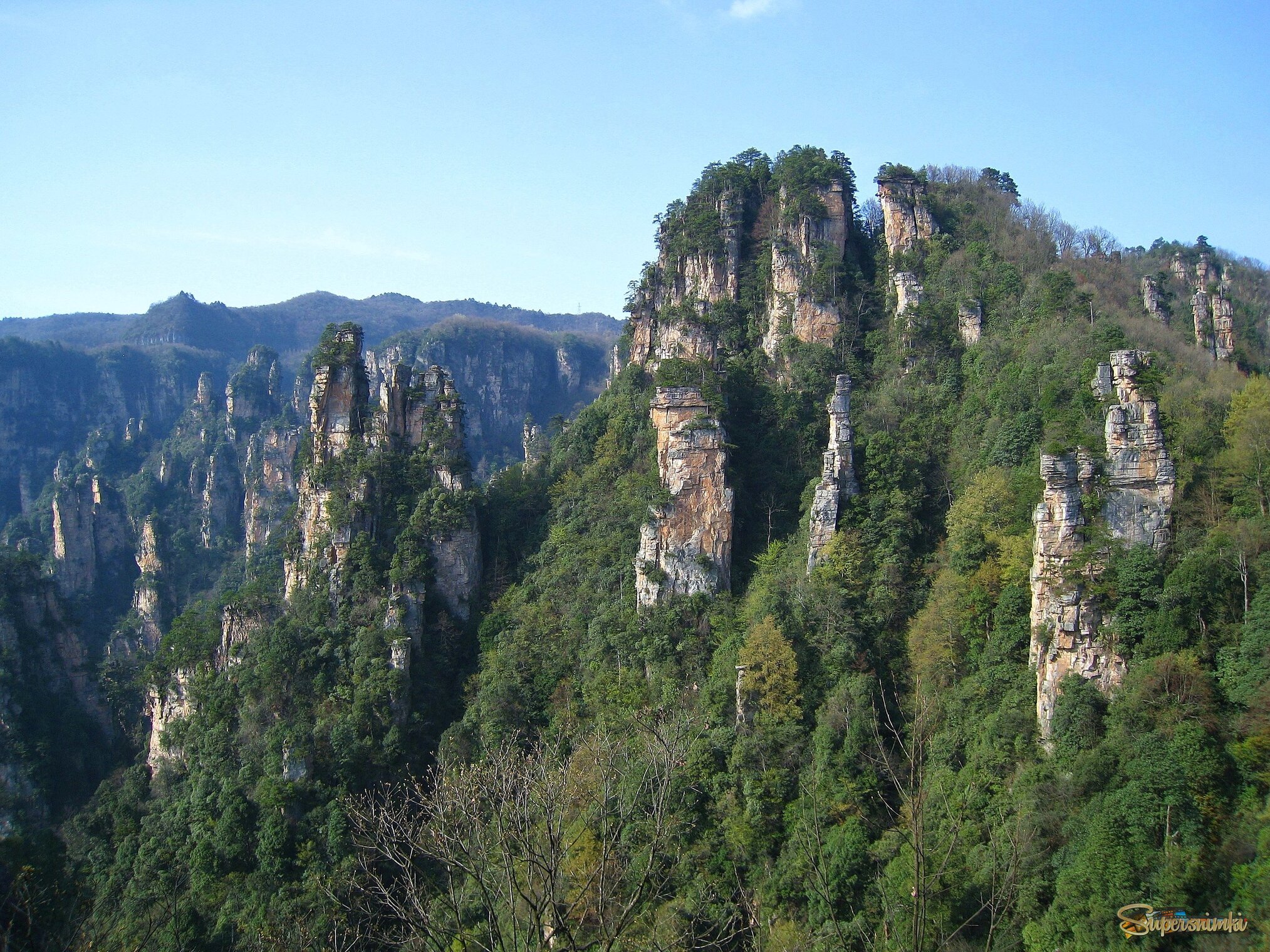 Национальный парк Чжанцзяцзе, Китай.