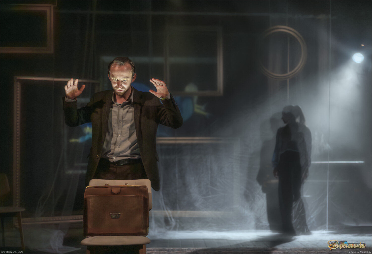 Актёры Виктор Бугаков и Елена Карпова.