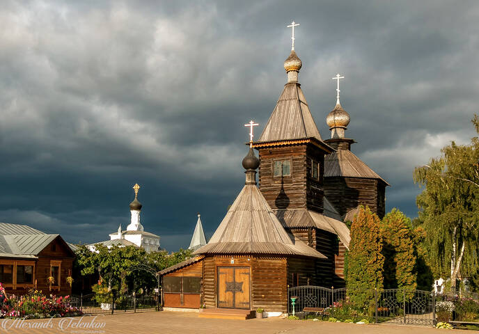 Церковь Сергия Радонежского в Свято-Троицком женском  монастыре в Муроме.