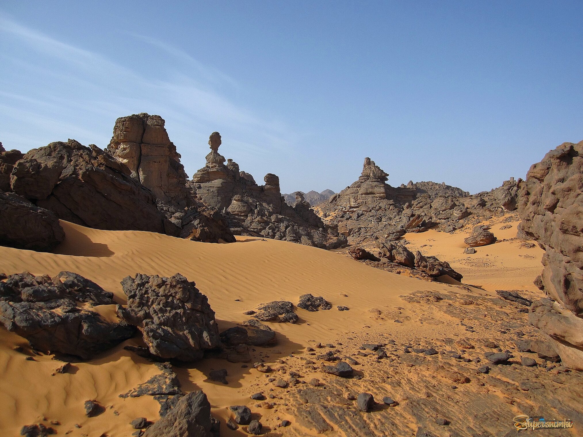 Чудесный кусочек ливийской Сахары.