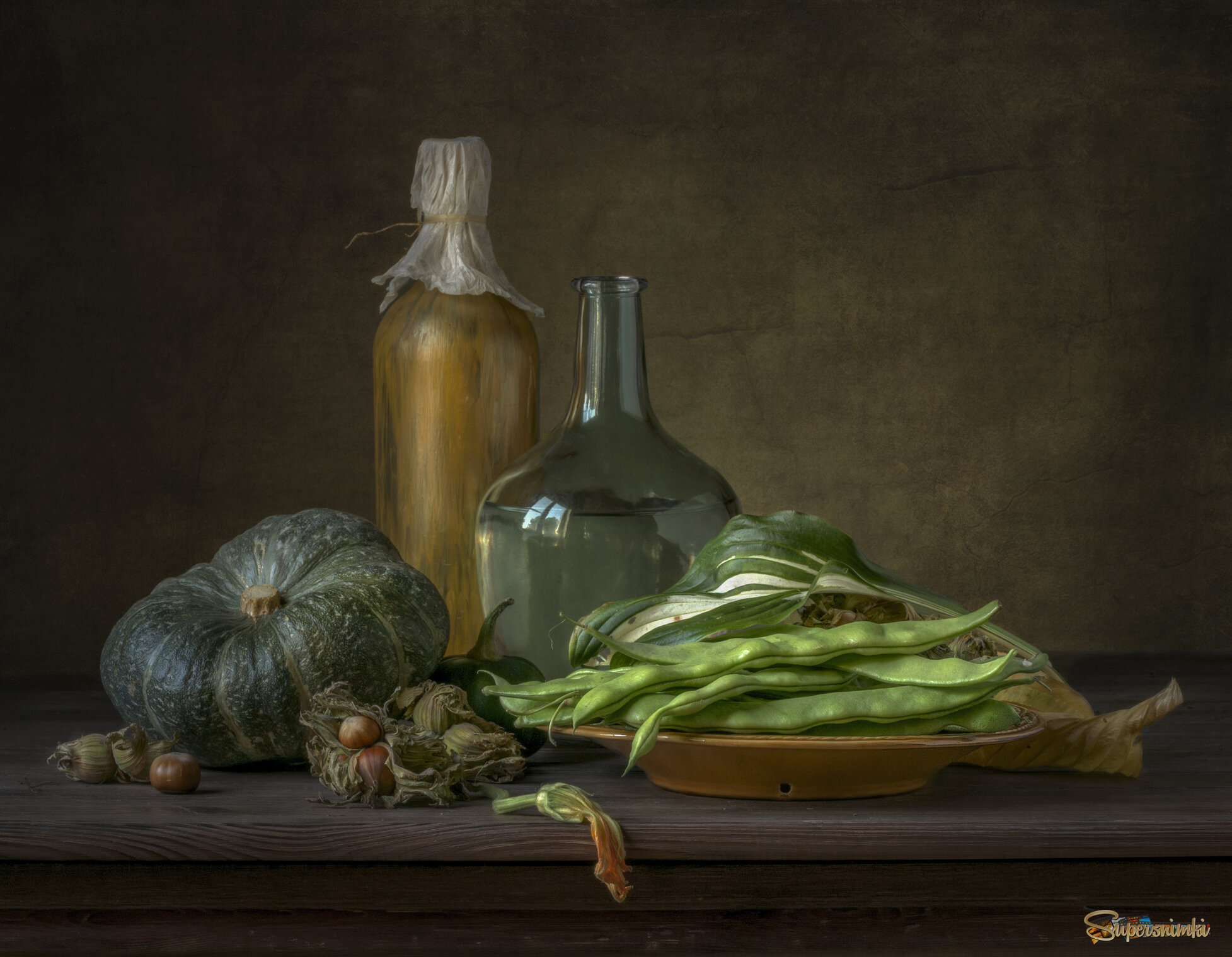 Натюрморт с фасолью