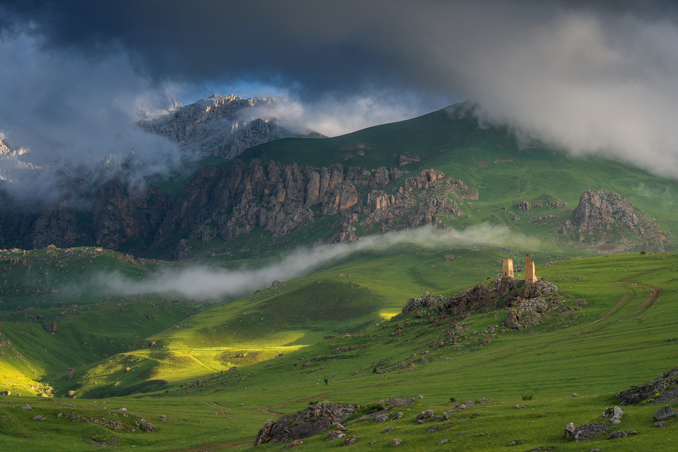 Башни Габисовых и Цагараевых