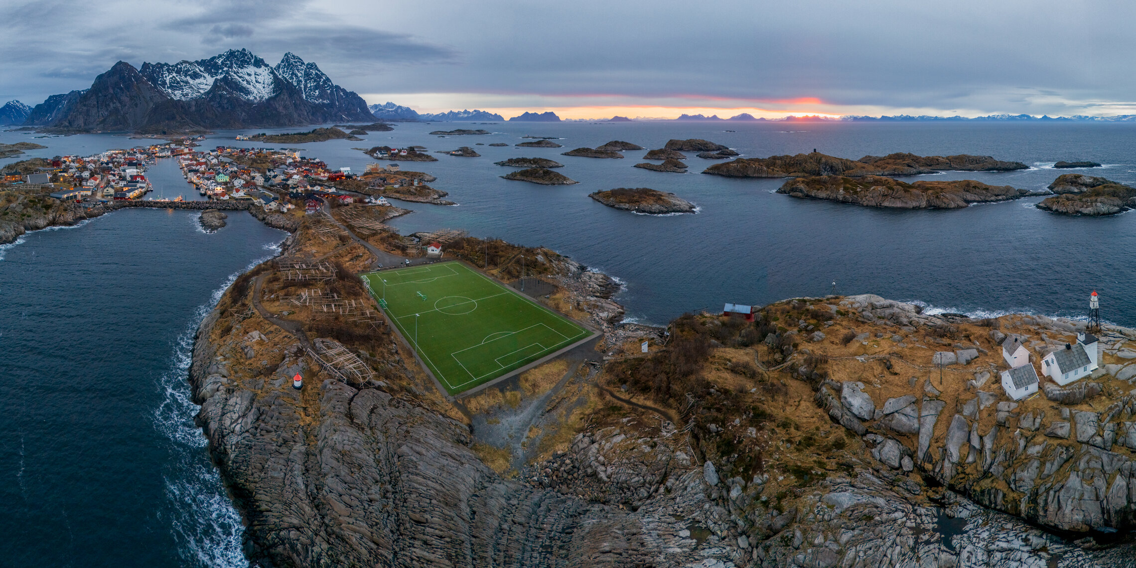 Socker above the Arctic Circle