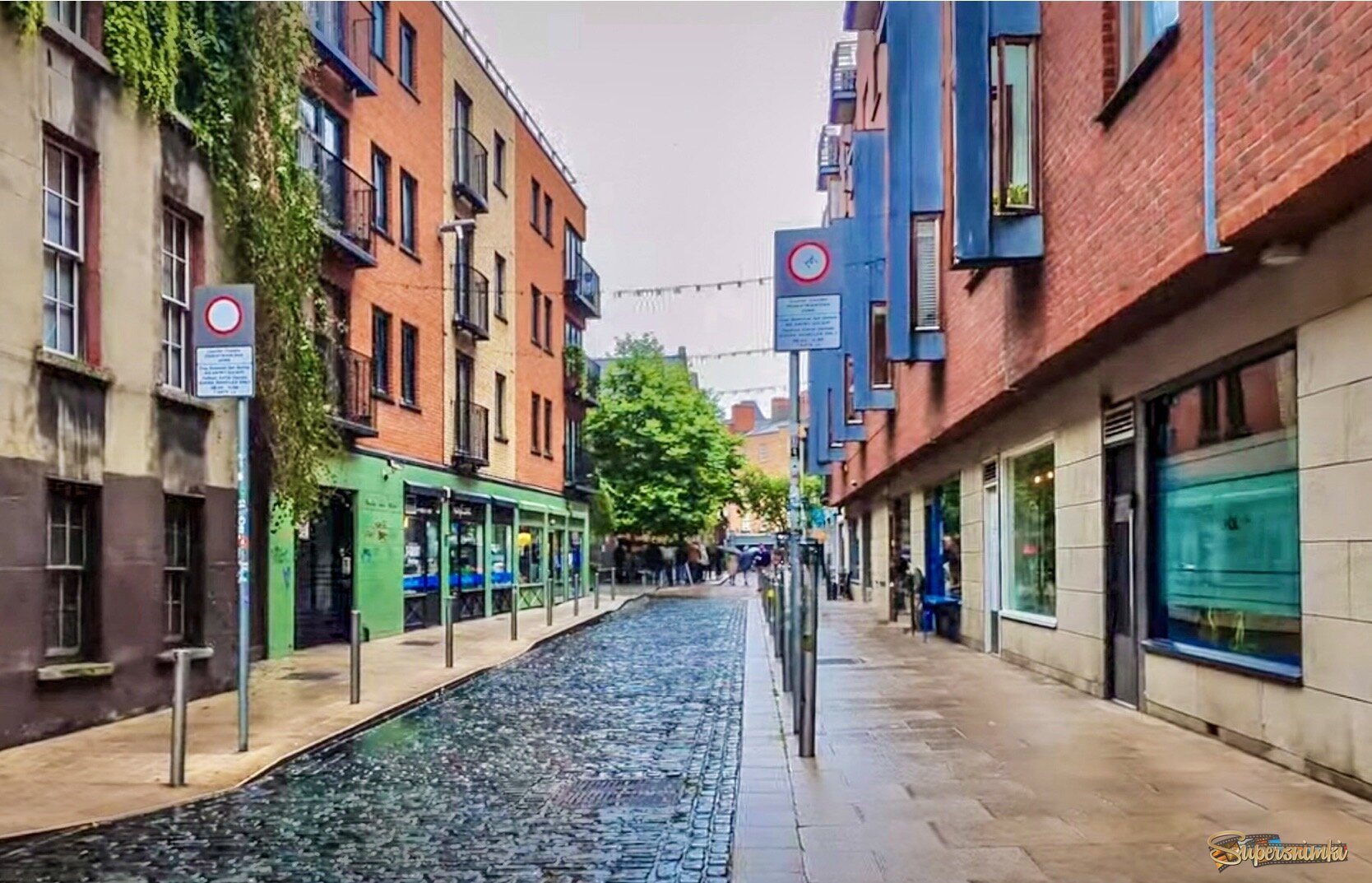 В центре Дублина