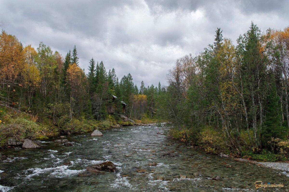 Пейзаж с банькой.......