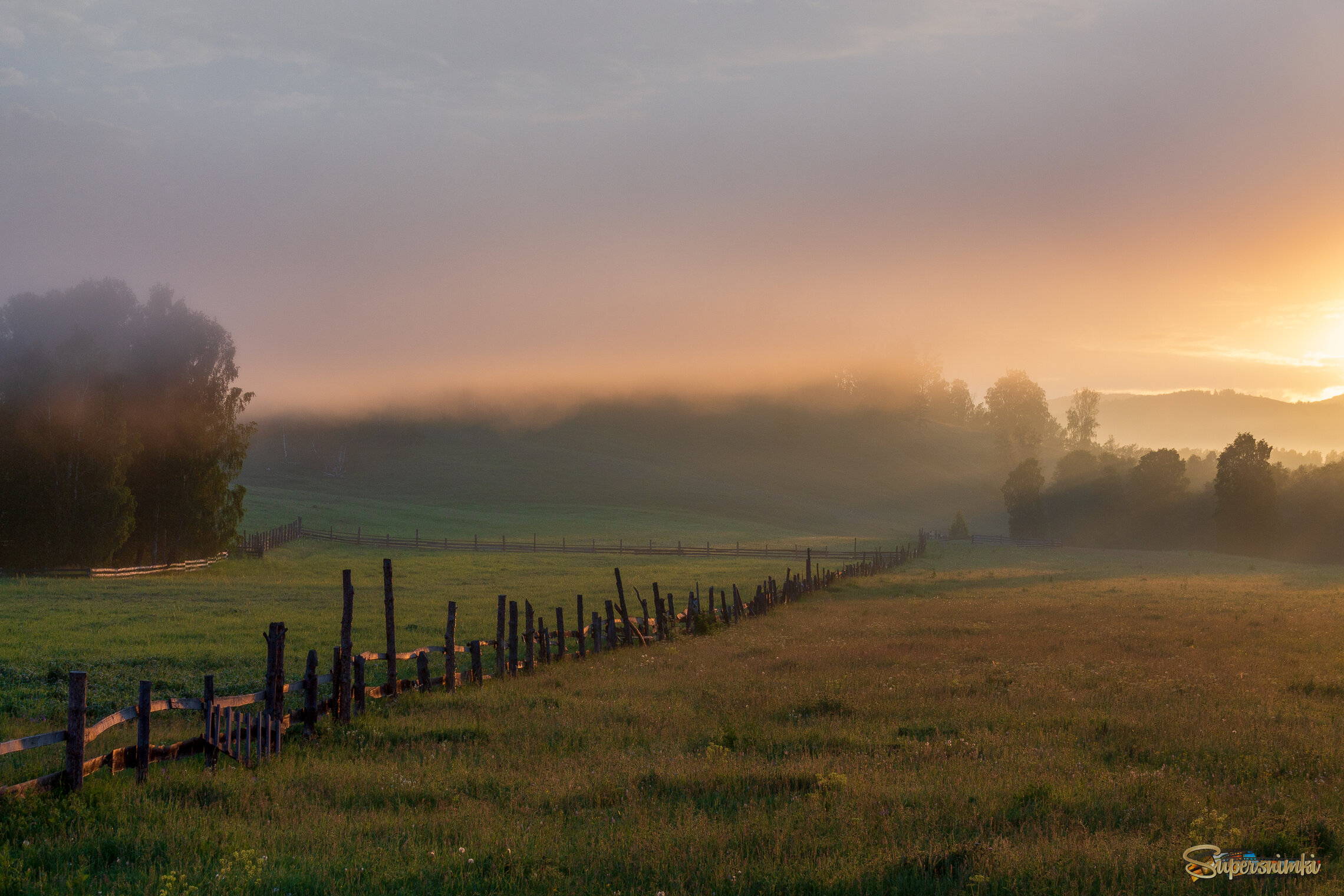 Туманное утро