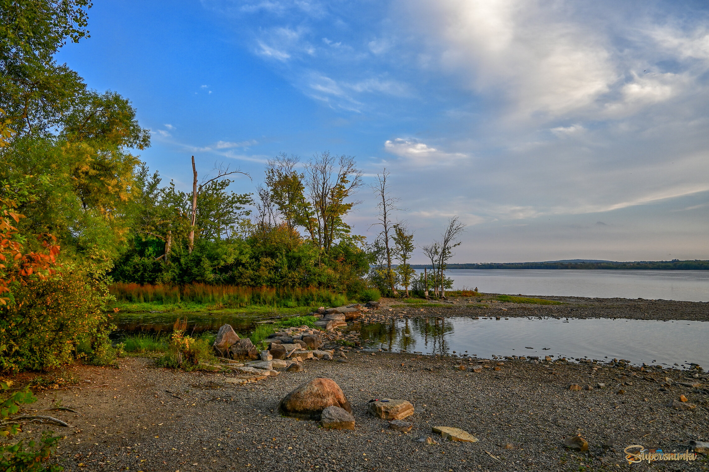 Солнце зайдет через полчаса