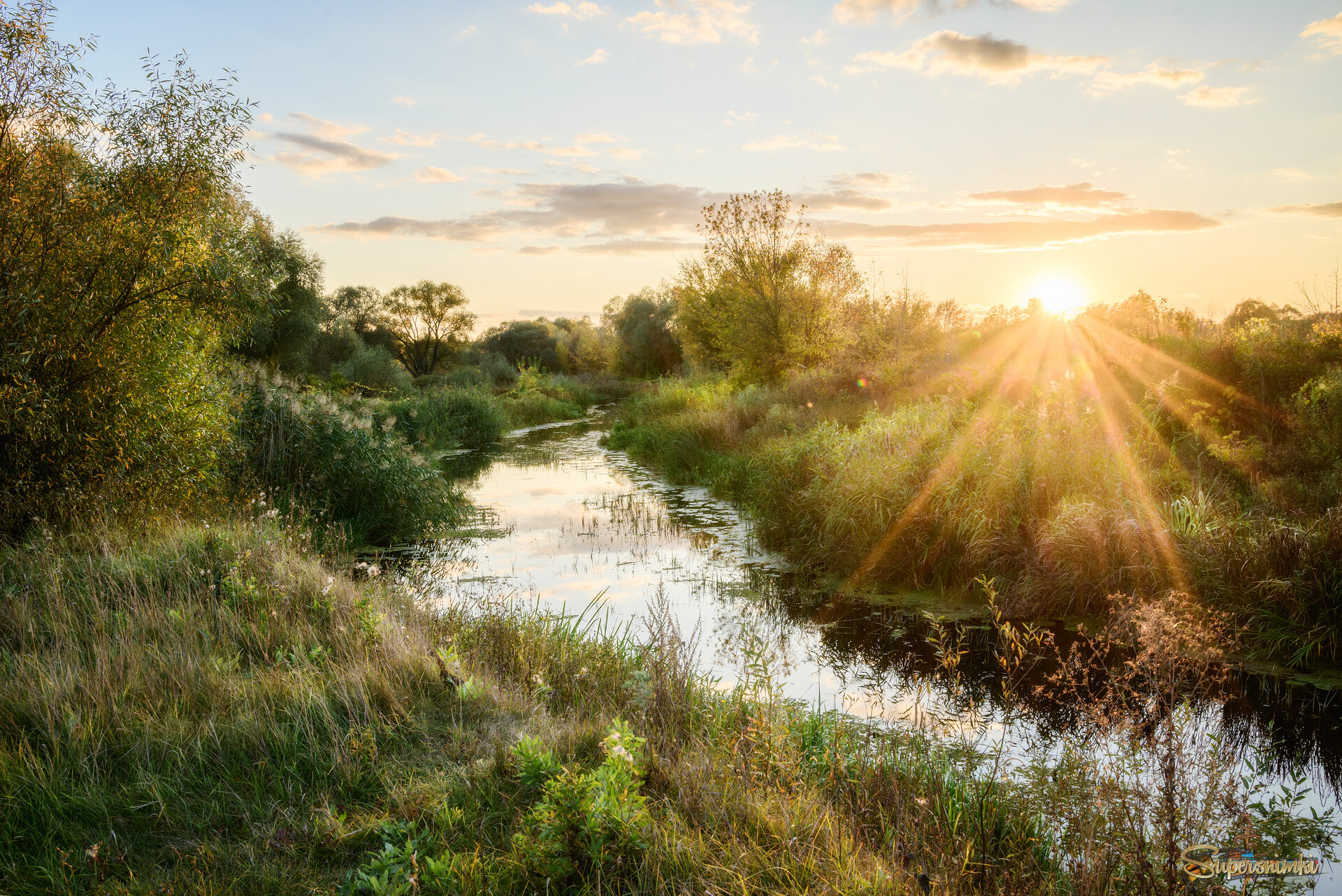 Ослепительный закат