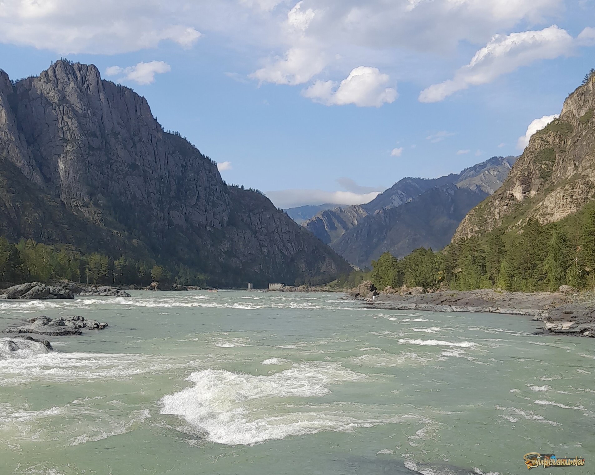 Великая , грозная Катунь .