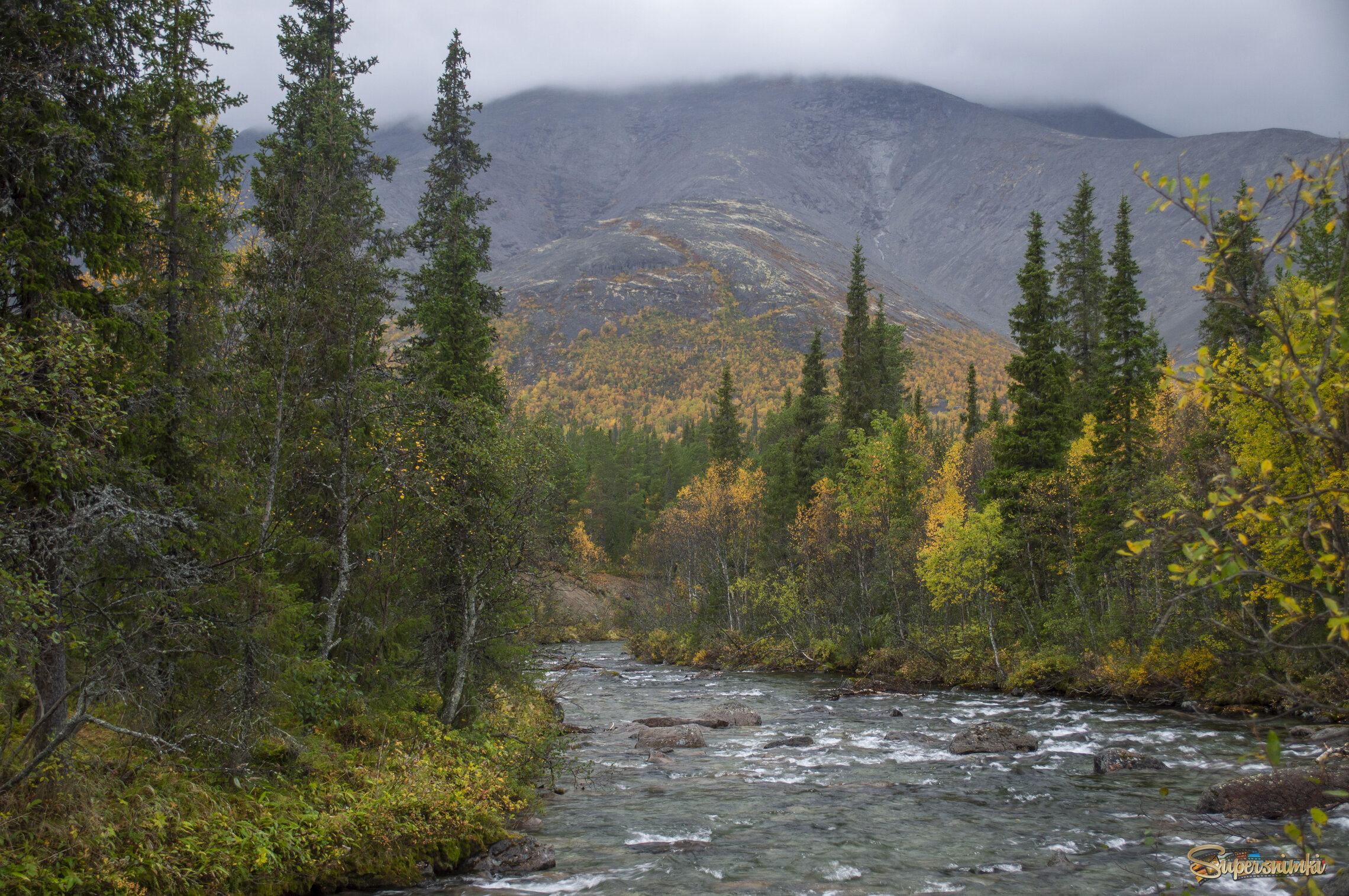 На излучине...........
