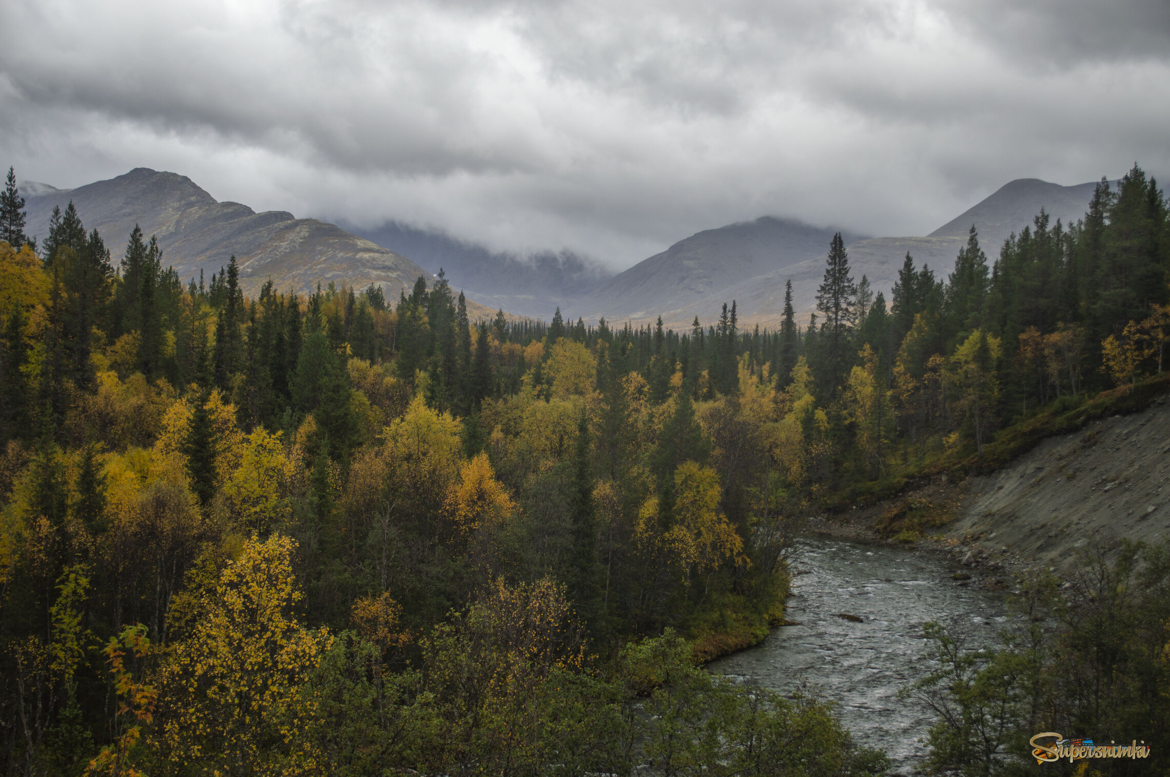 Ненастное утро...........