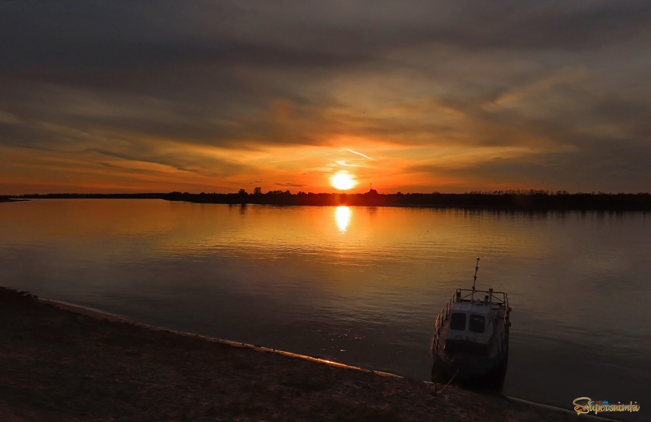 Закат на Оби