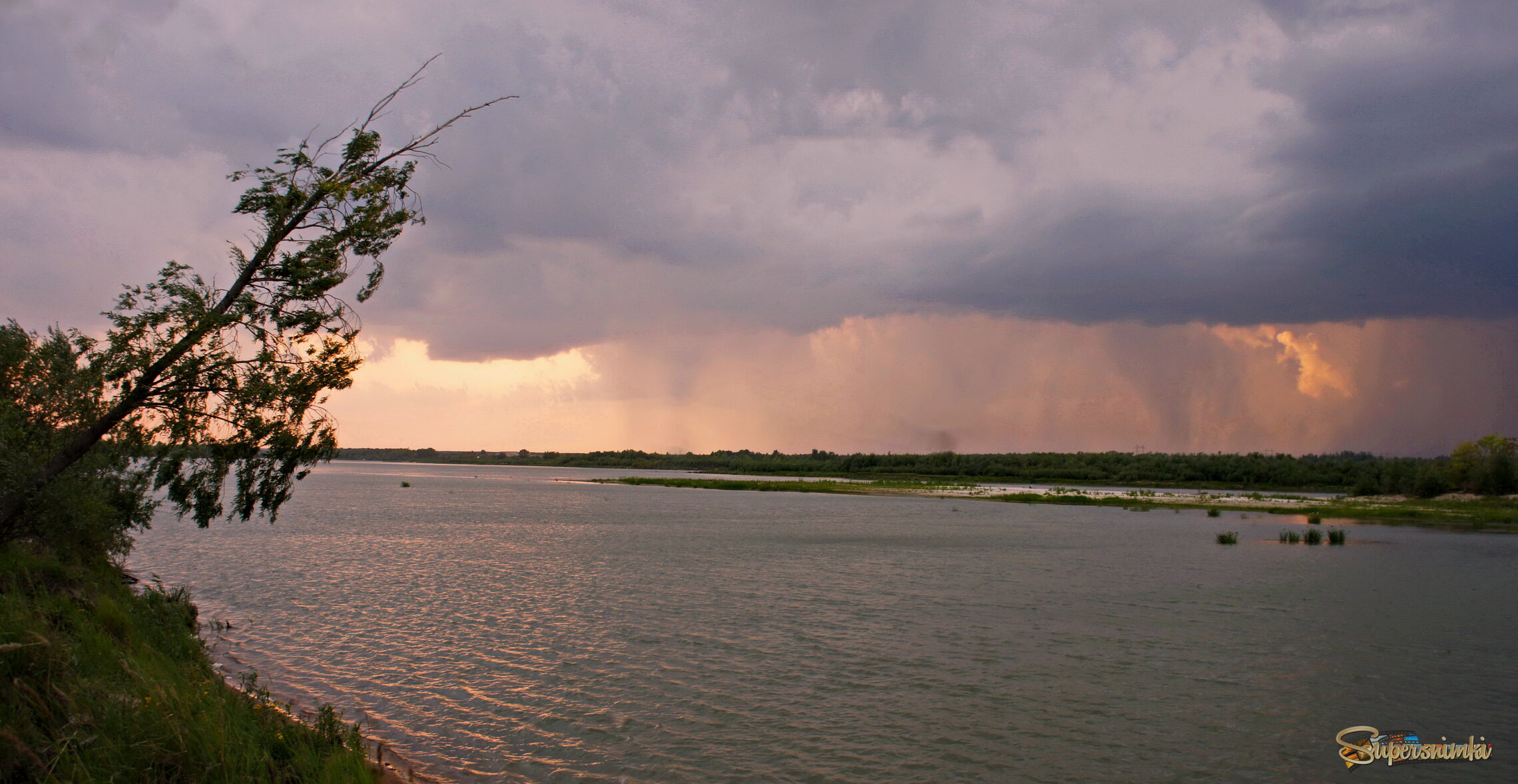Гроза над Иртышем.