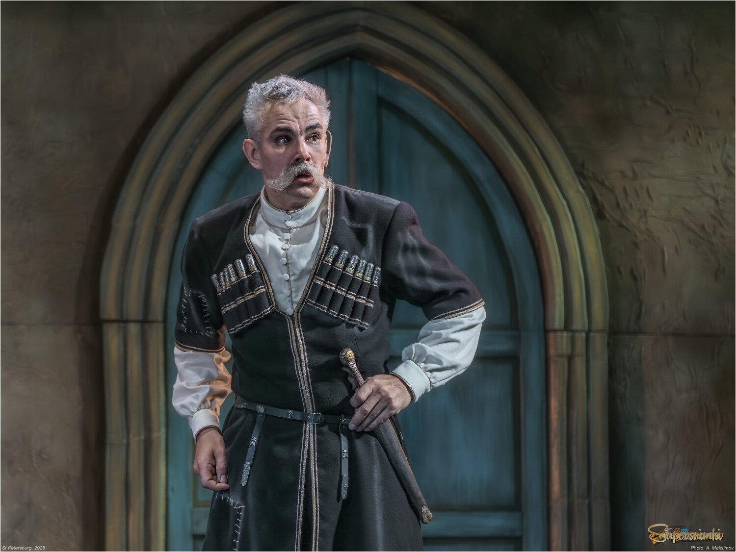 Актёр Дмитрий Гирев в роли Вано Пантиашвили (князь).