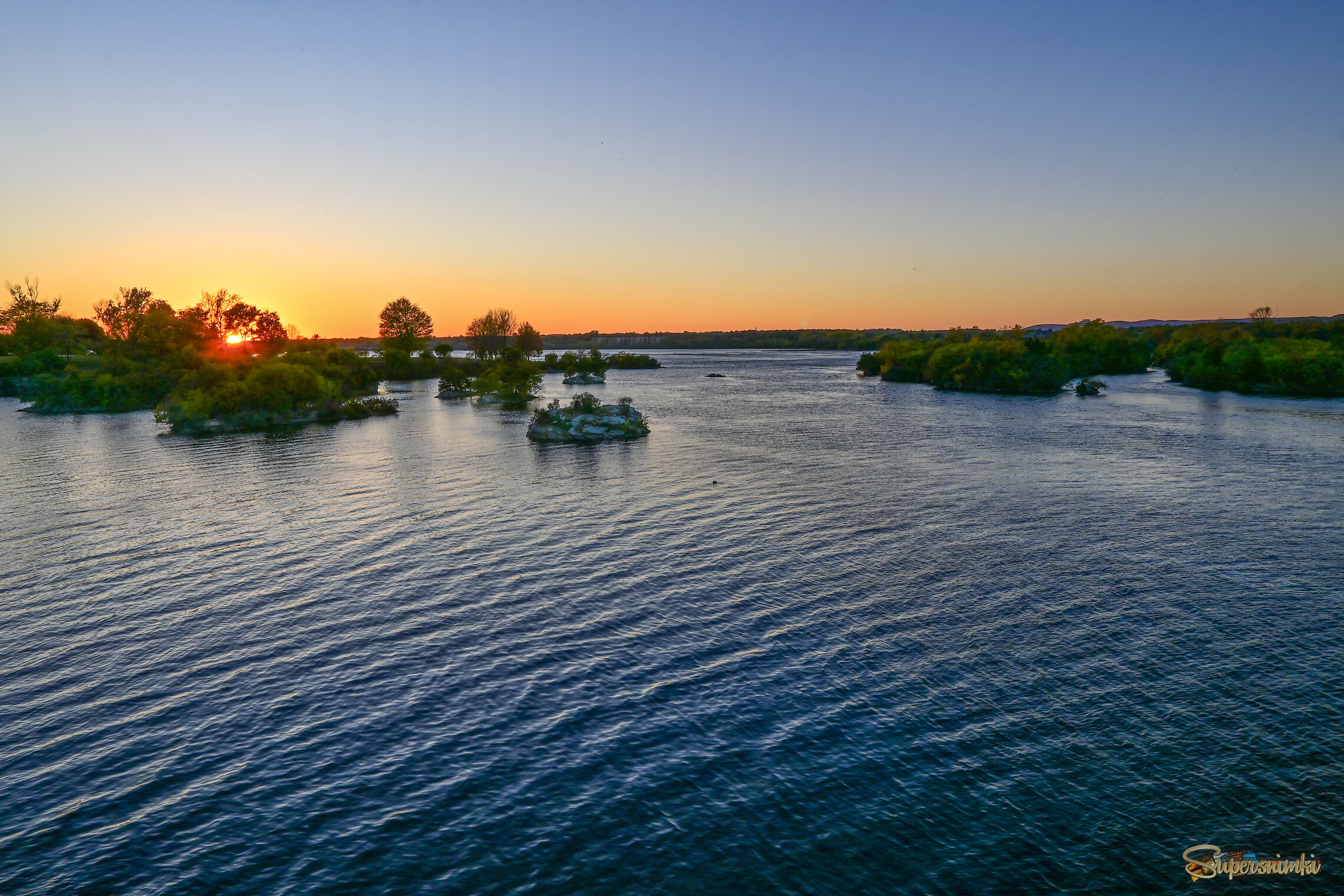 Рябь закатная