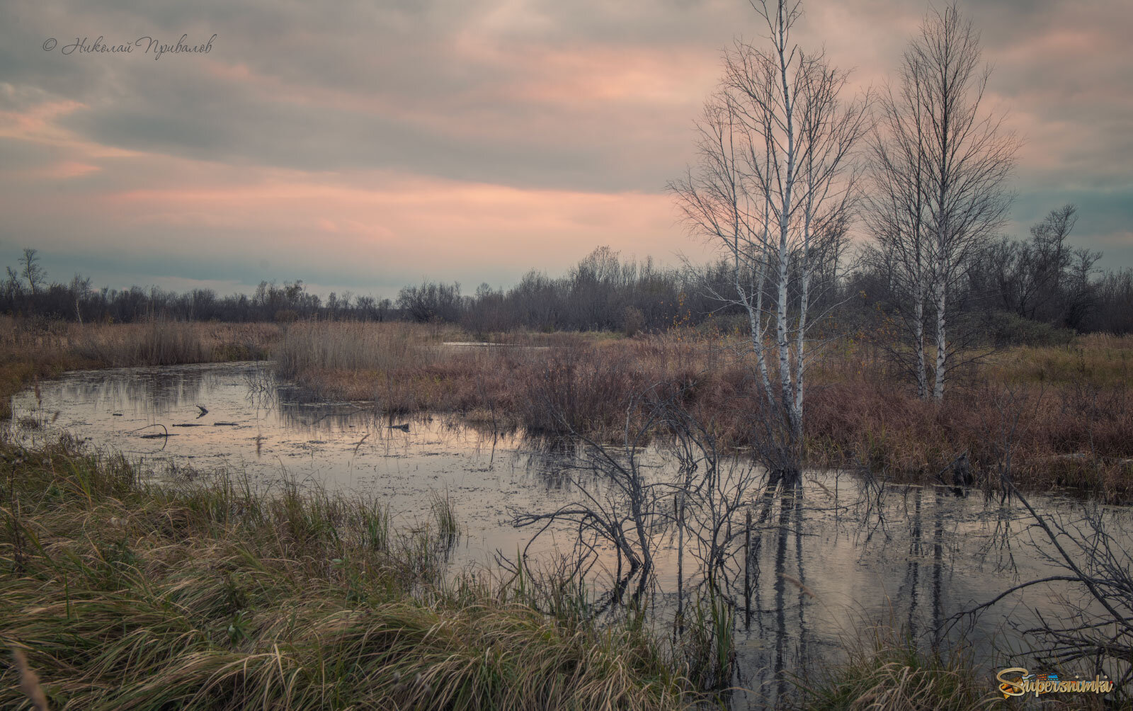 Осенний вечер на Уйбате.