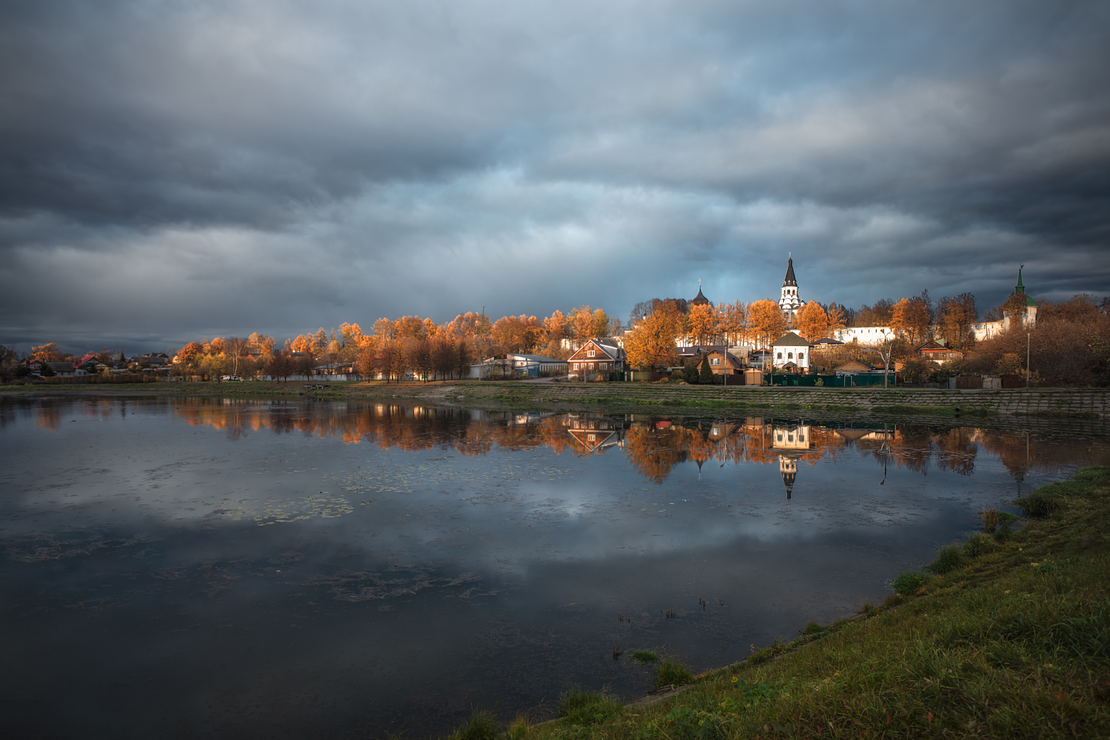 осенний вечер в Александрове