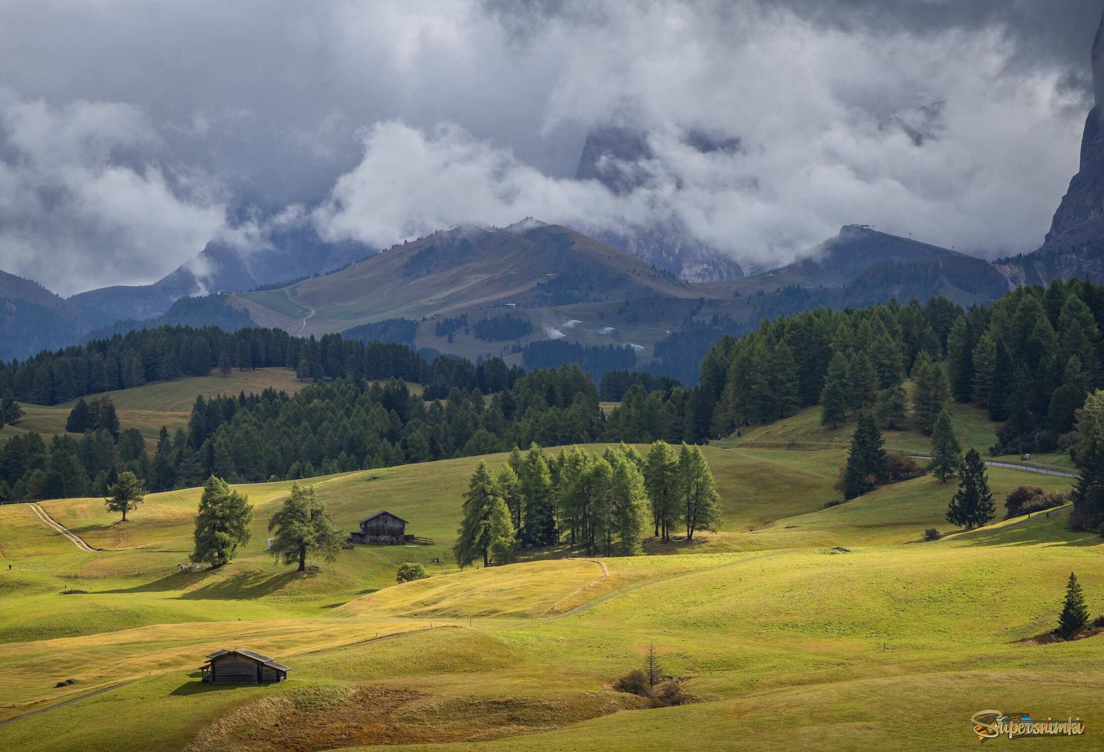 Где-то в горах...