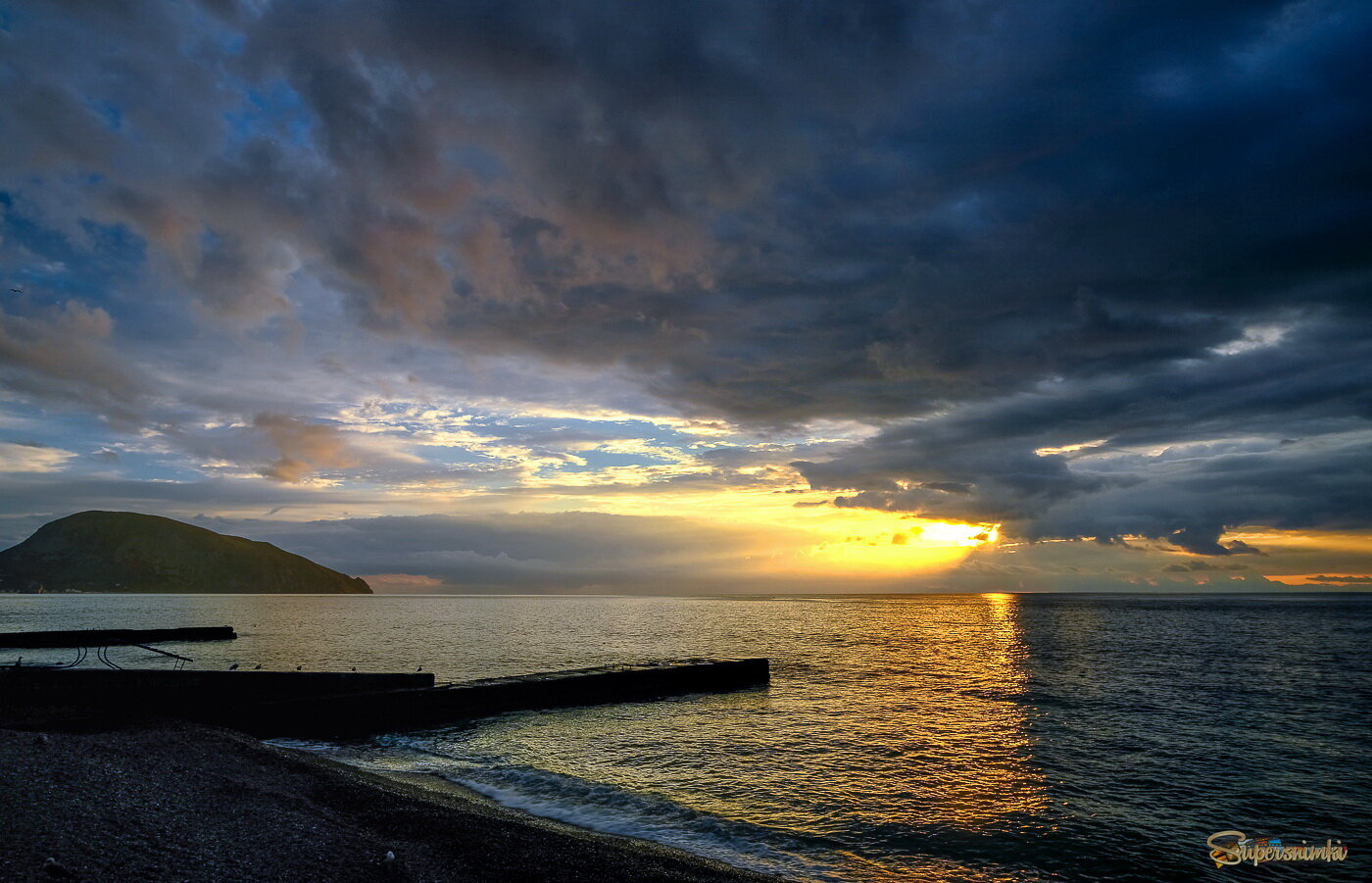 Контрасты крымского утра