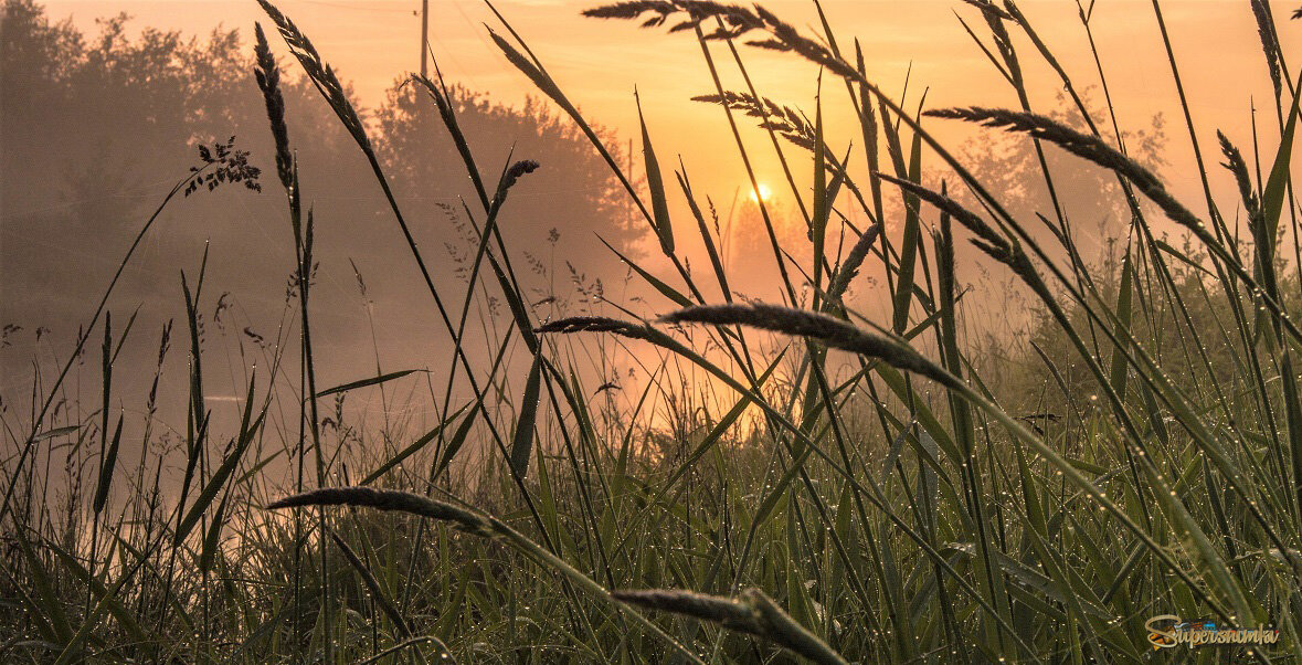 Утро на реке Кушва, Средний Урал