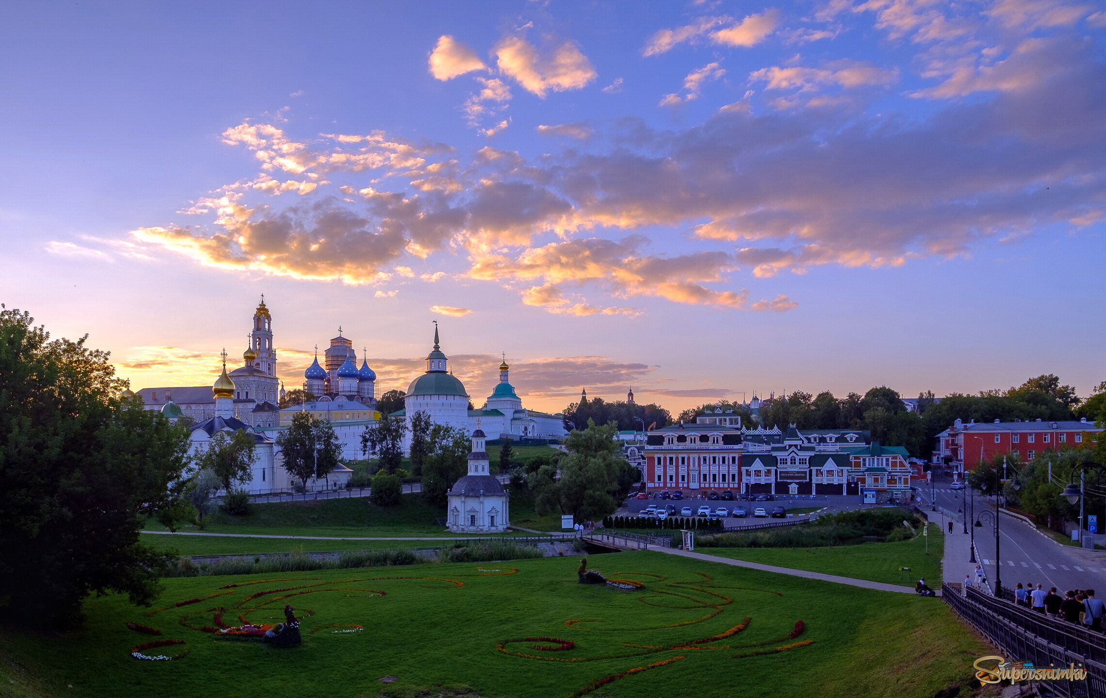 В закатных лучах