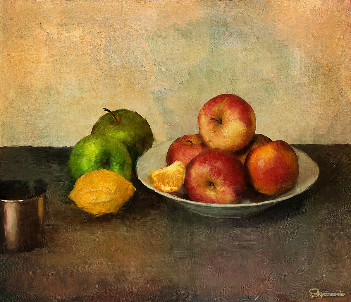 dans le style de Cézanne