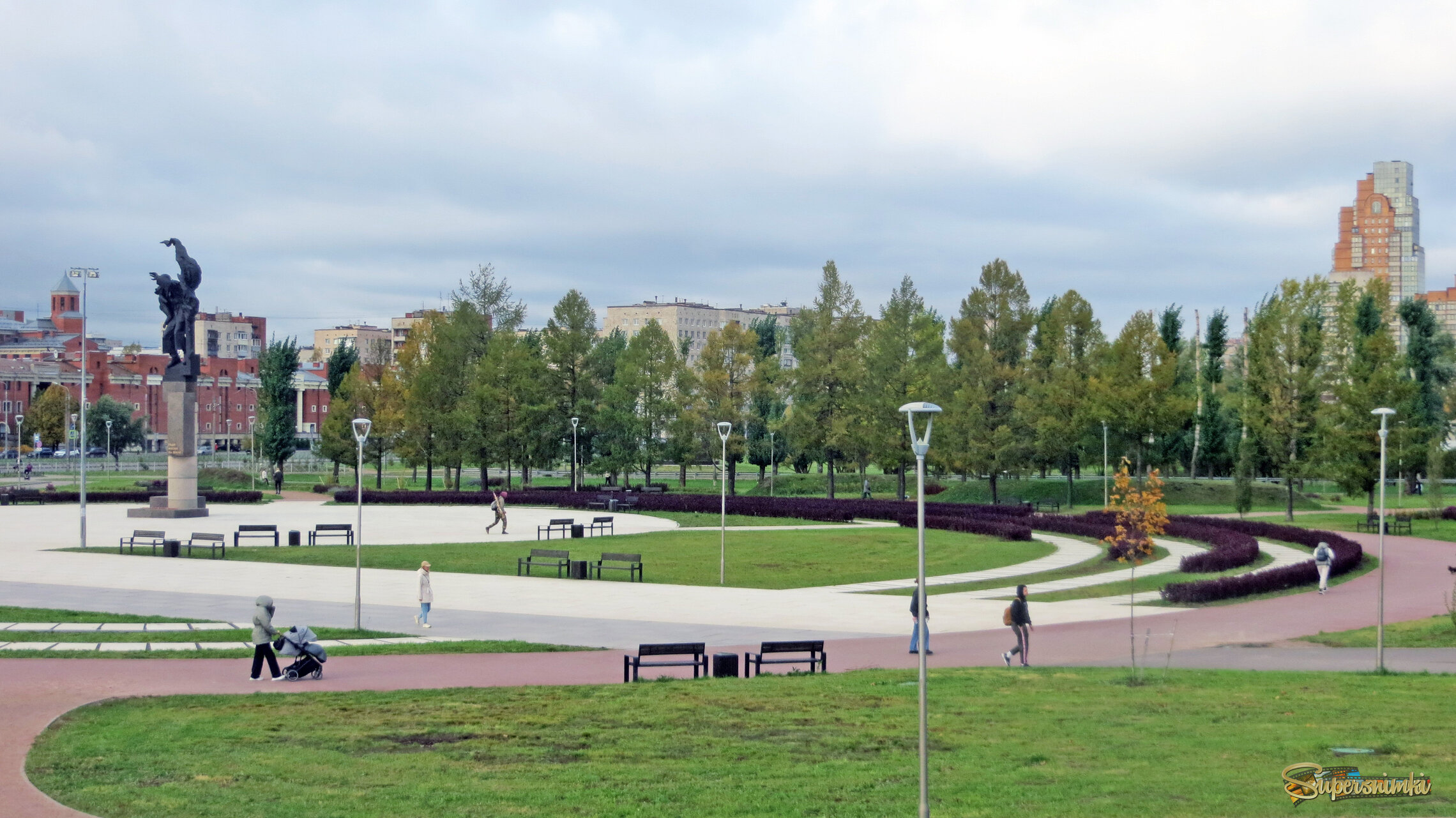 Сквер героев-пожарников