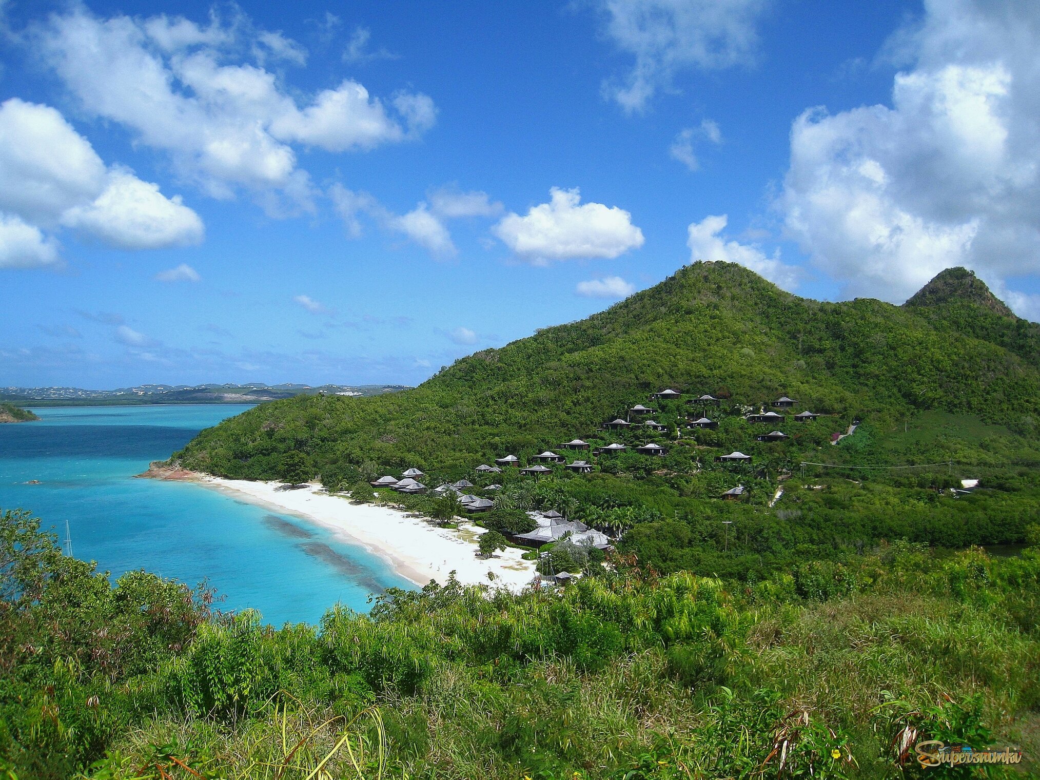 Кусочек карибского острова Антигуа.