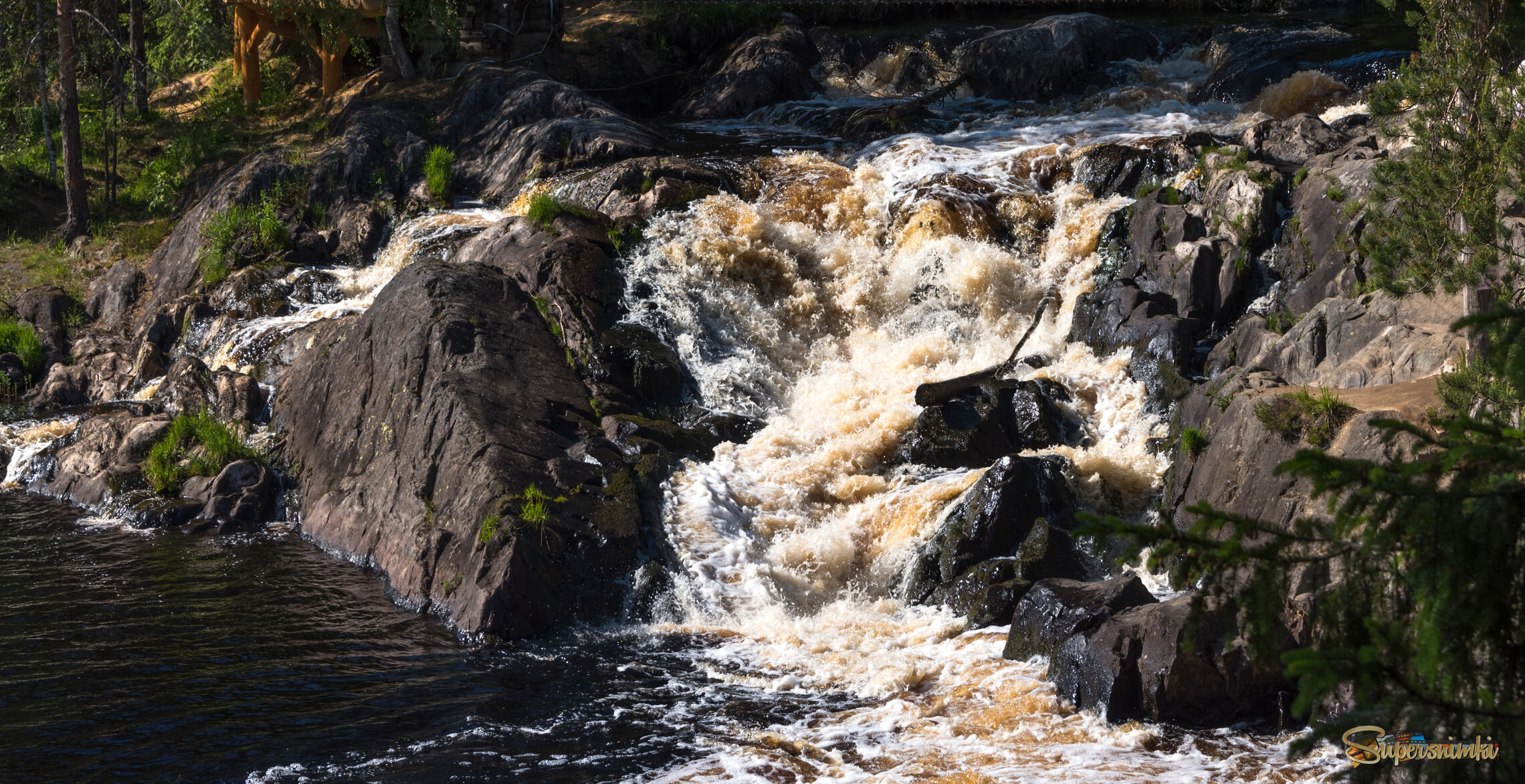 Водопады Карелии.
