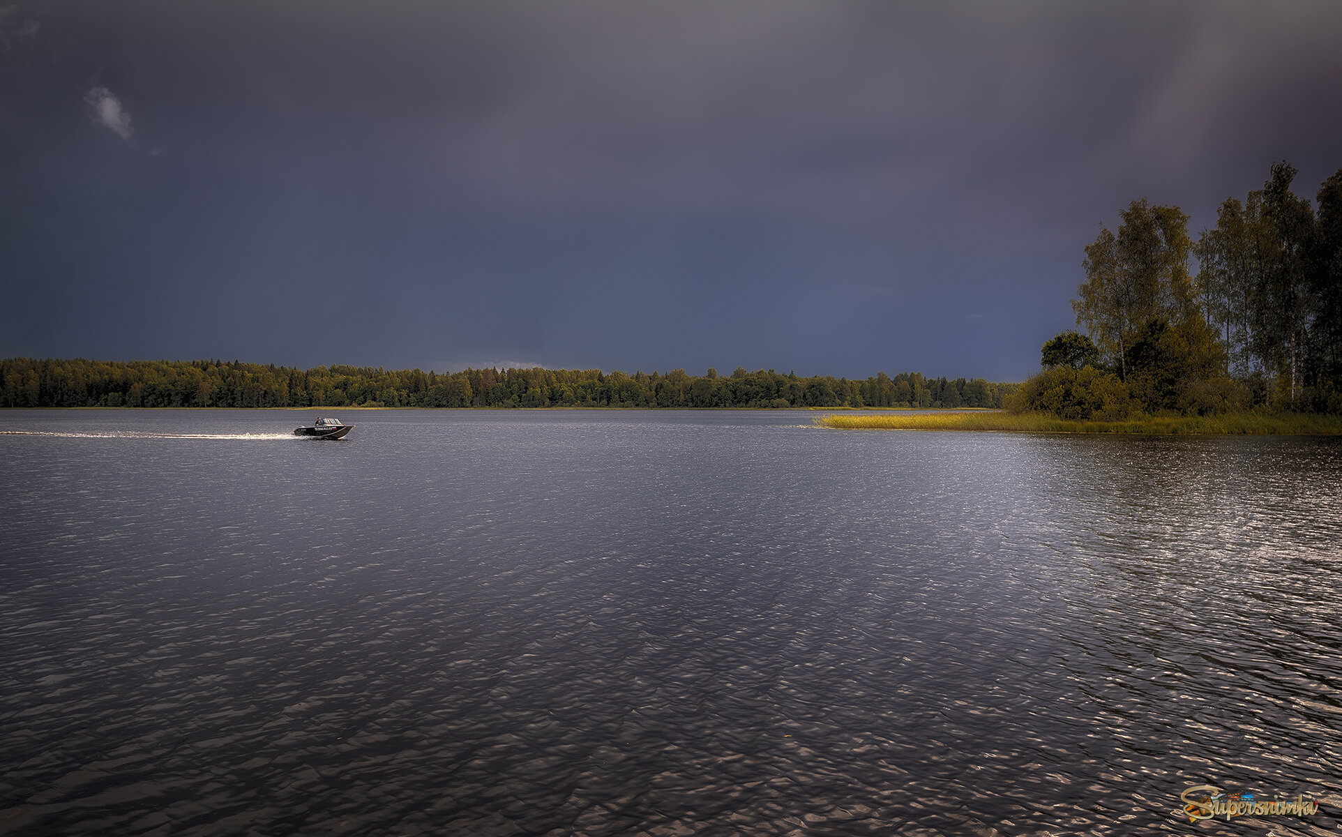 Удирая от грозы