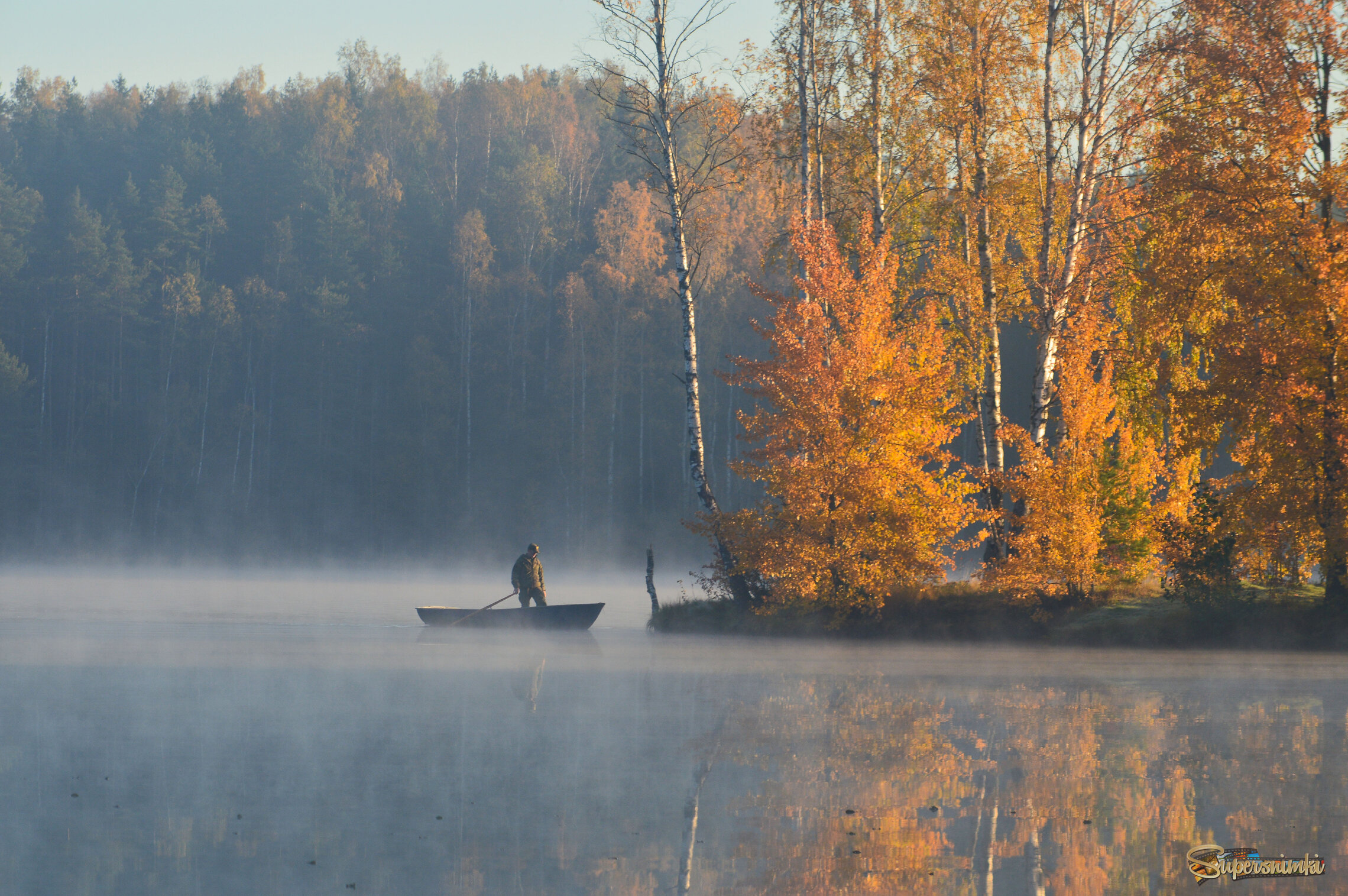 Об осенней рыбалке..........
