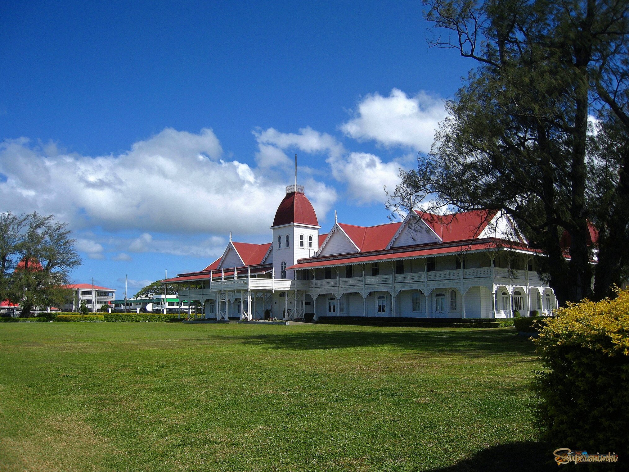 Королевский дворец королевства Тонга.