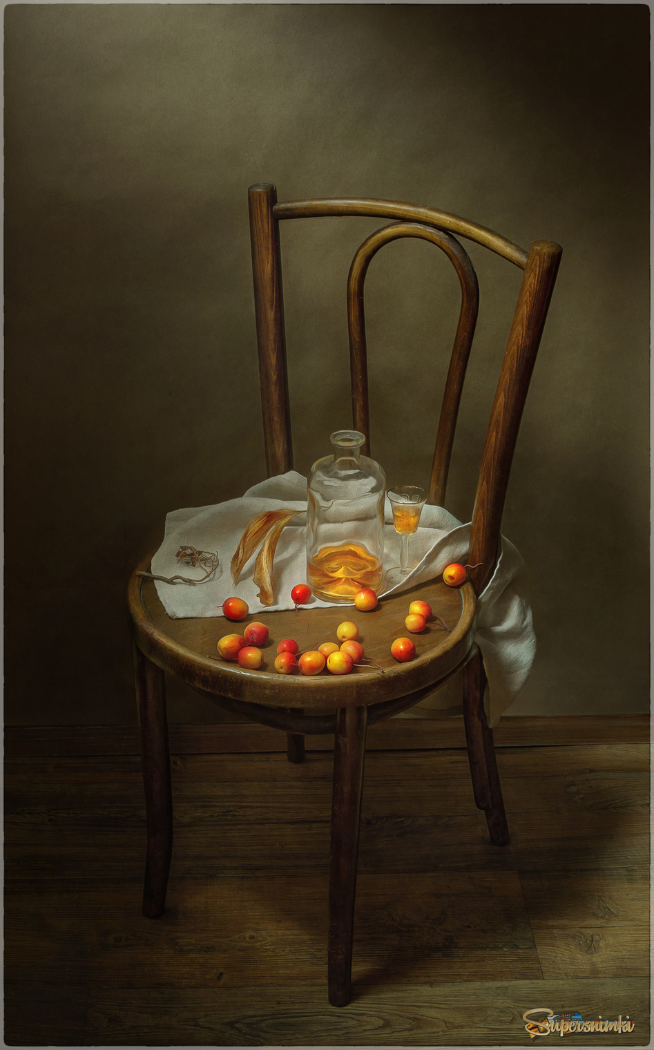 С китайкой.