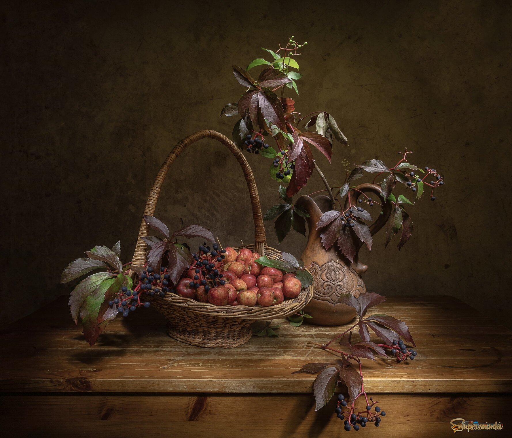 С райскими яблочками...