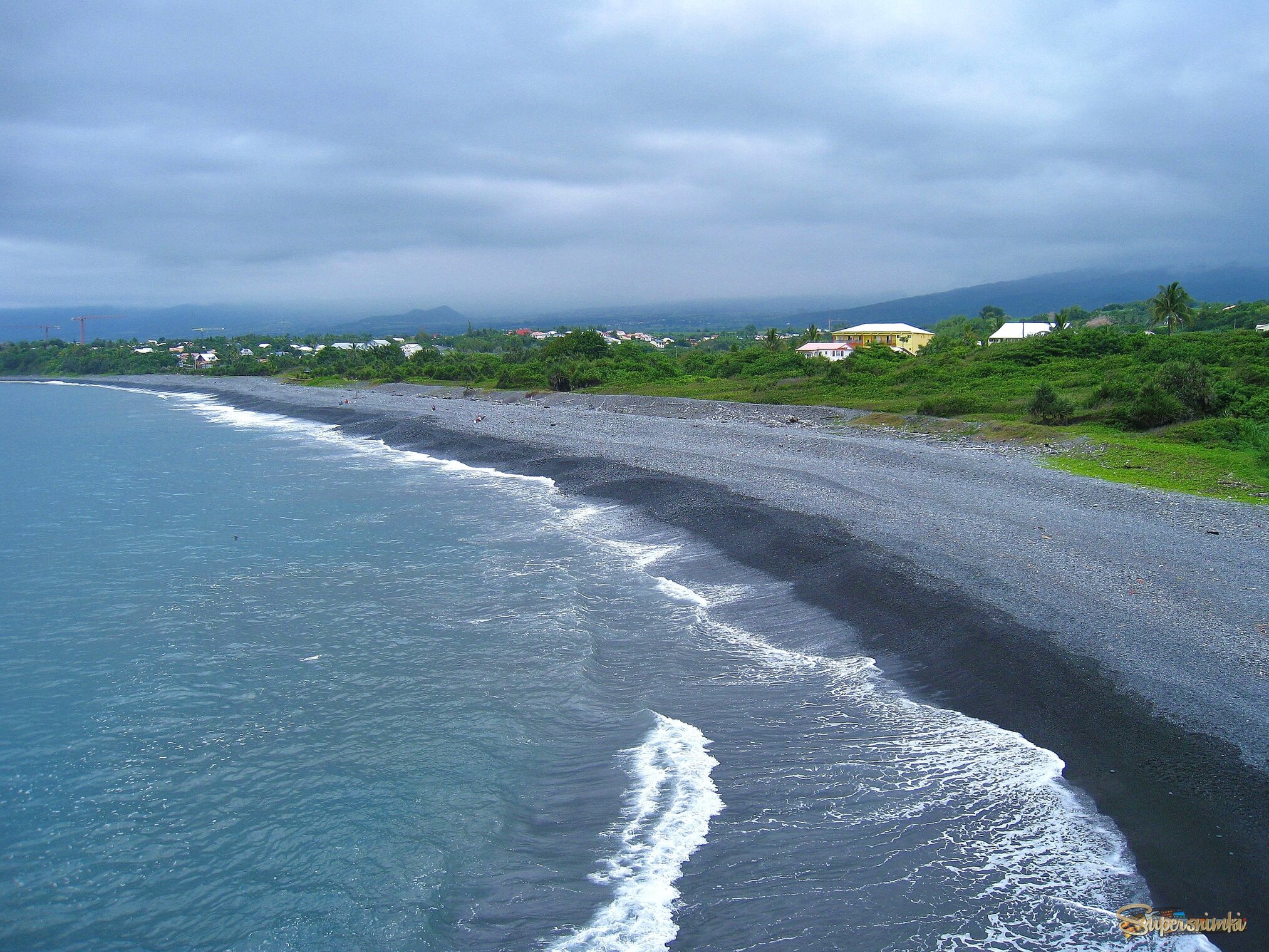 На острове Реюньон.
